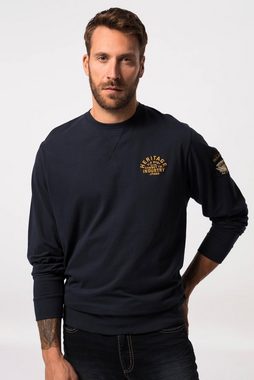 JP1880 T-Shirt Langarmshirt Bauchfit Rundhals bis 8 XL
