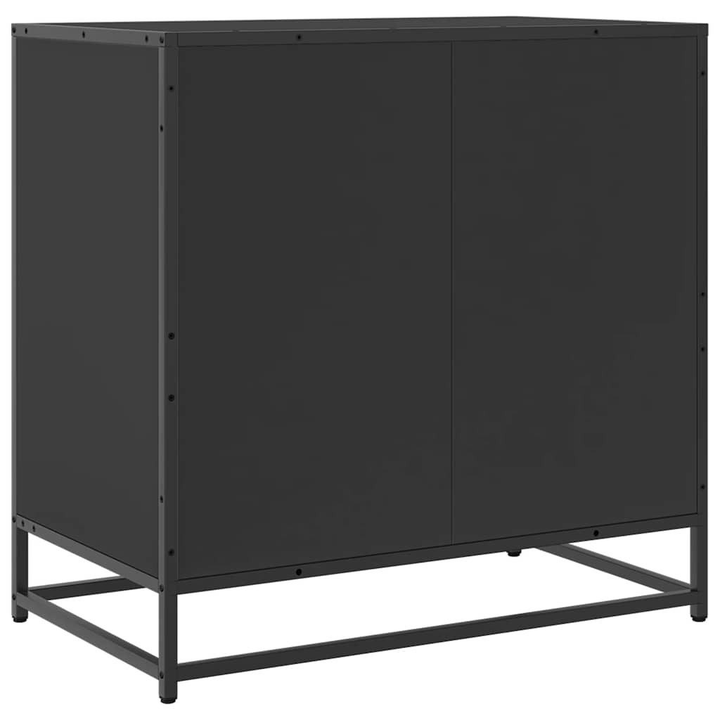vidaXL Kommode Schubladenschrank Schwarz 70x41x70 cm Holzwerkstoff (1 St)
