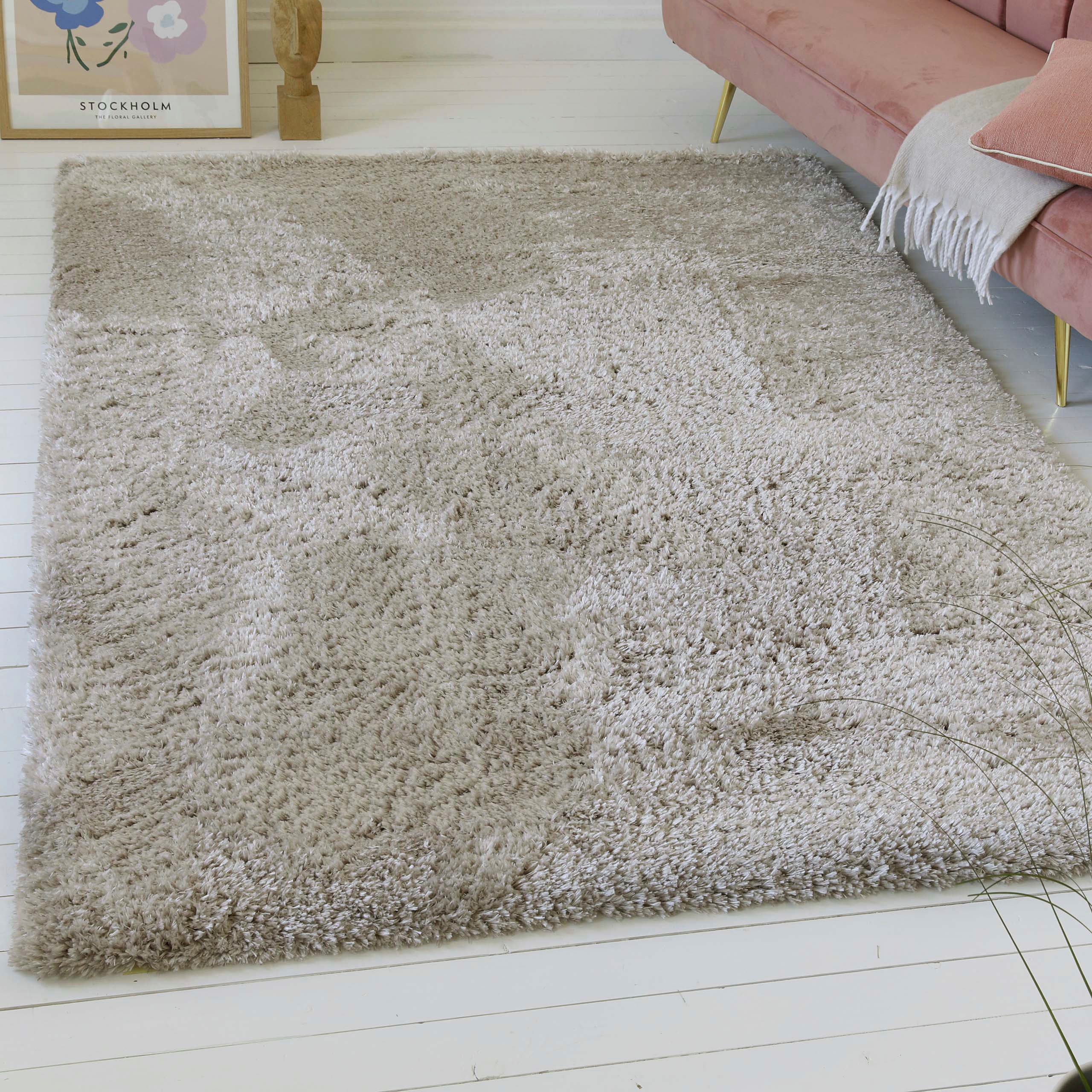 Hochflor-Teppich Saul