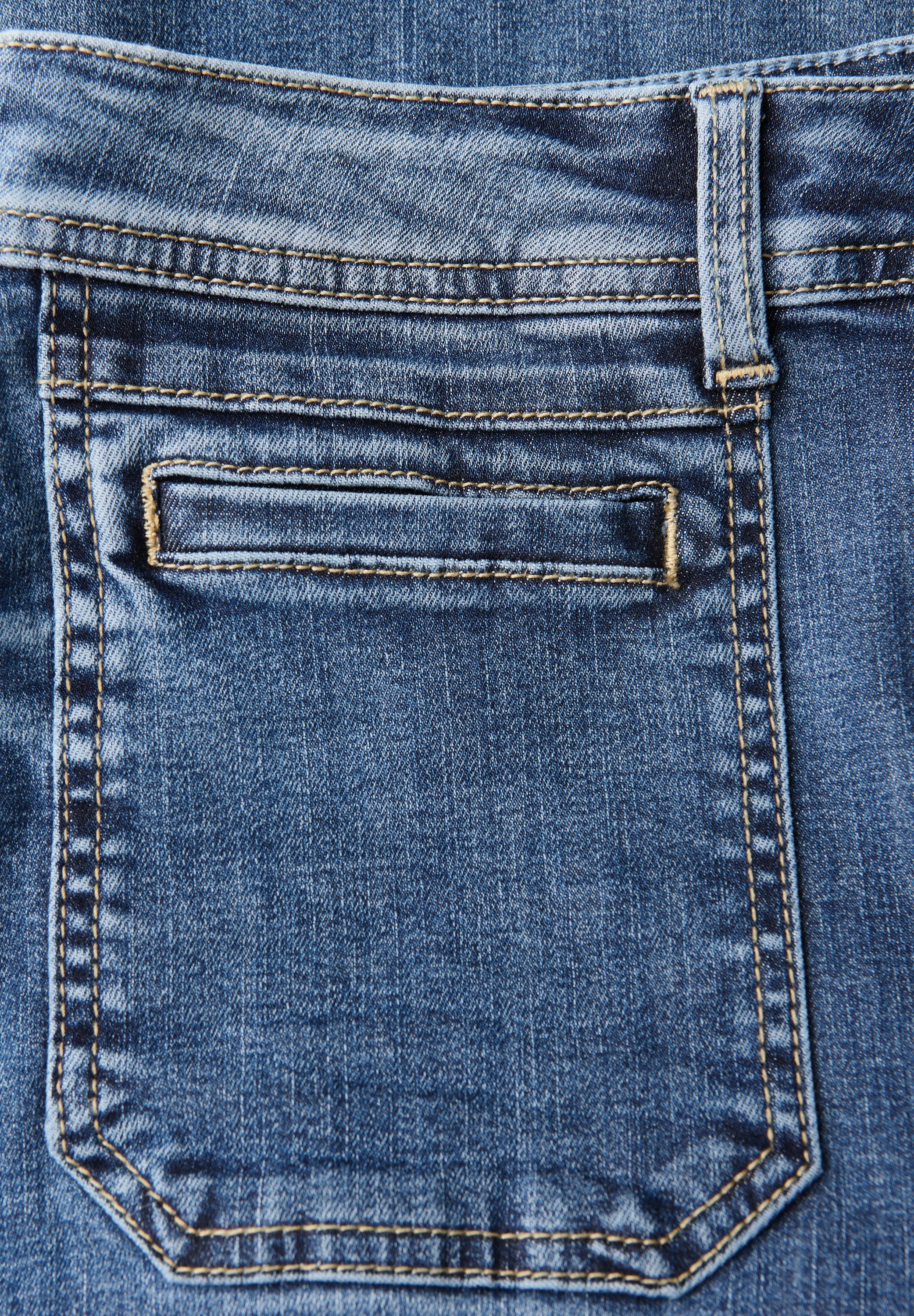 STREET ONE Slim-fit-Jeans High Waist