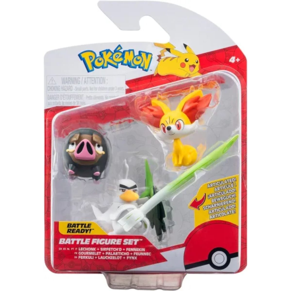 The Pokémon Company International Dekofigur Battle Figure Set F