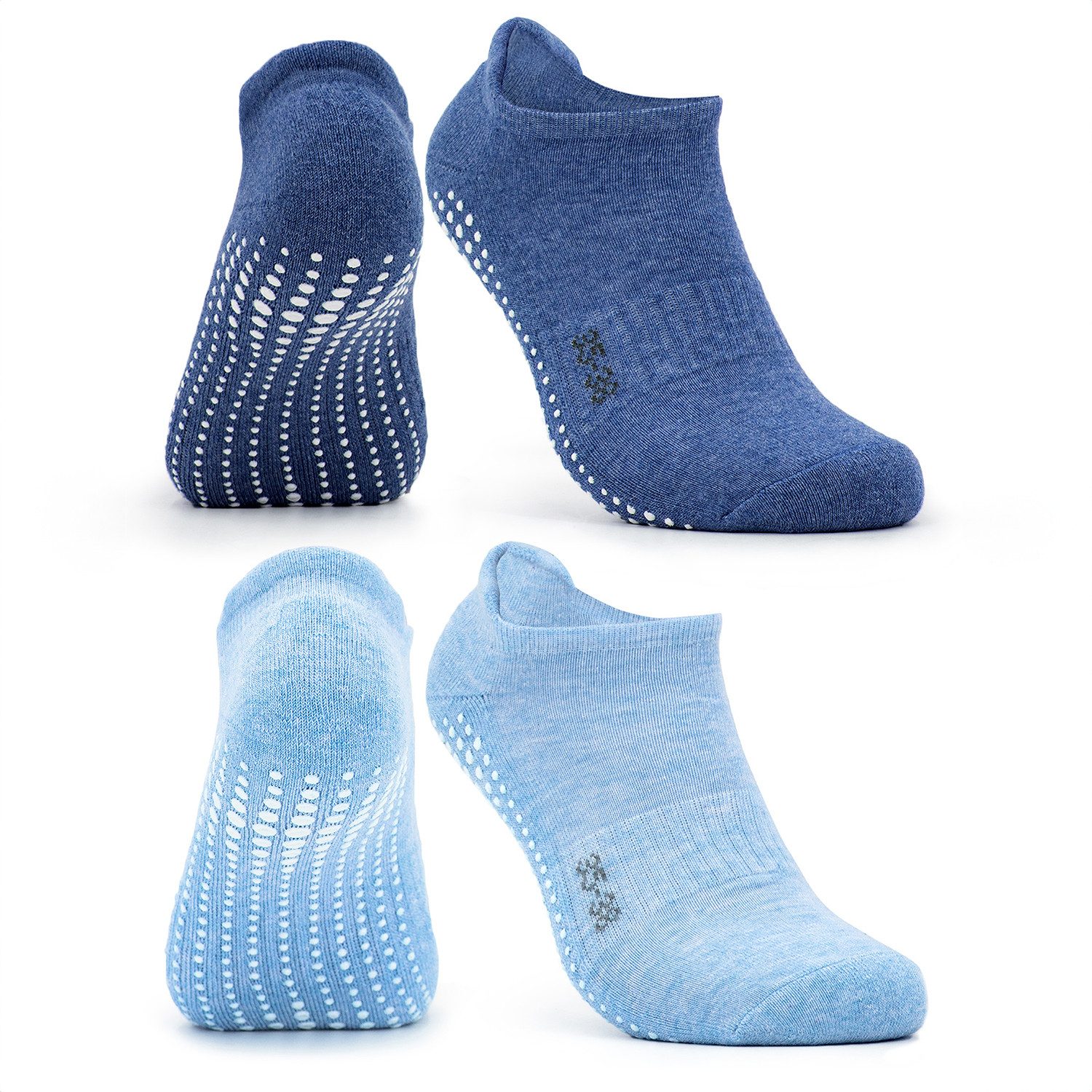 OCCULTO Sportsocken Damen & Herren Yogasocken 2-4er Pack (Modell: Mady) (2-Paar)