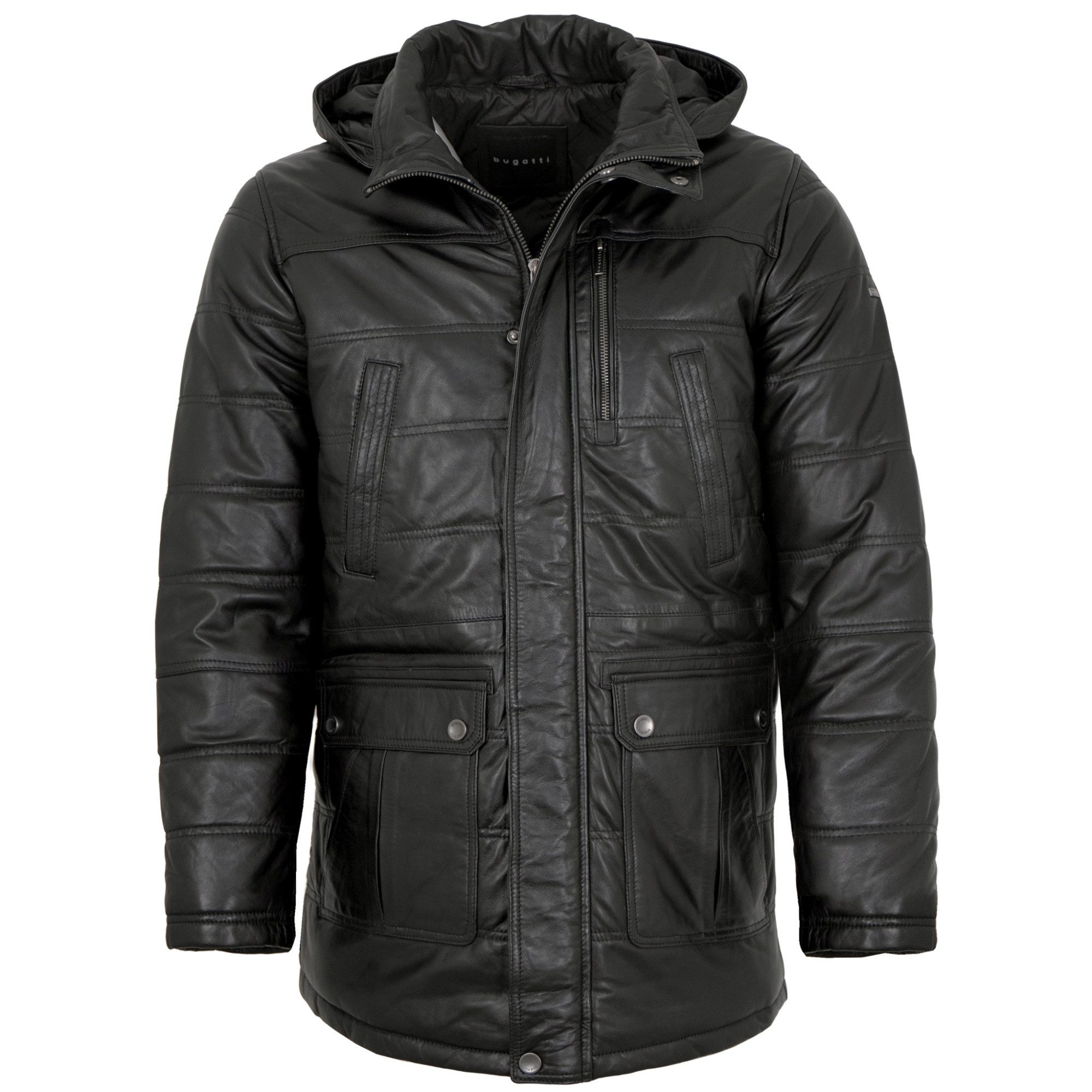 bugatti Lederjacke Thunder Bugatti - Herren Lederjacke Steppjacke Longjacke günstig online kaufen