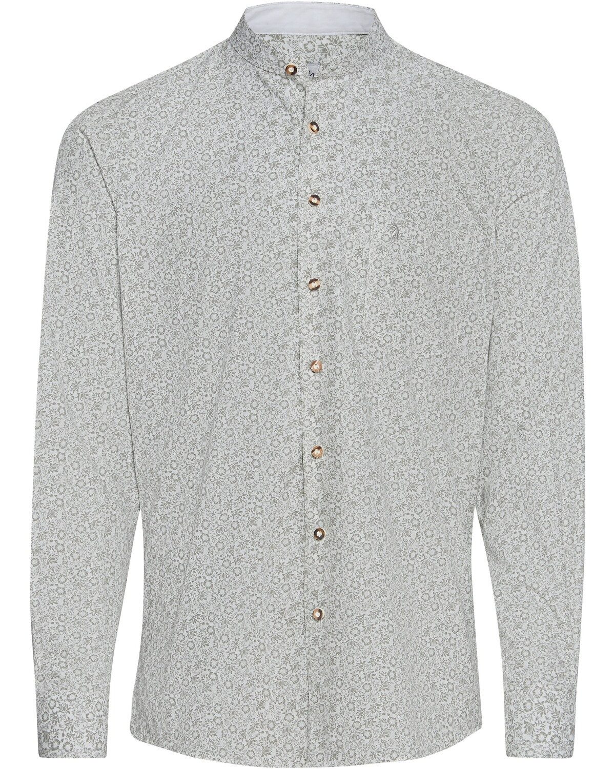 Almsach Trachtenhemd Stehkragenhemd