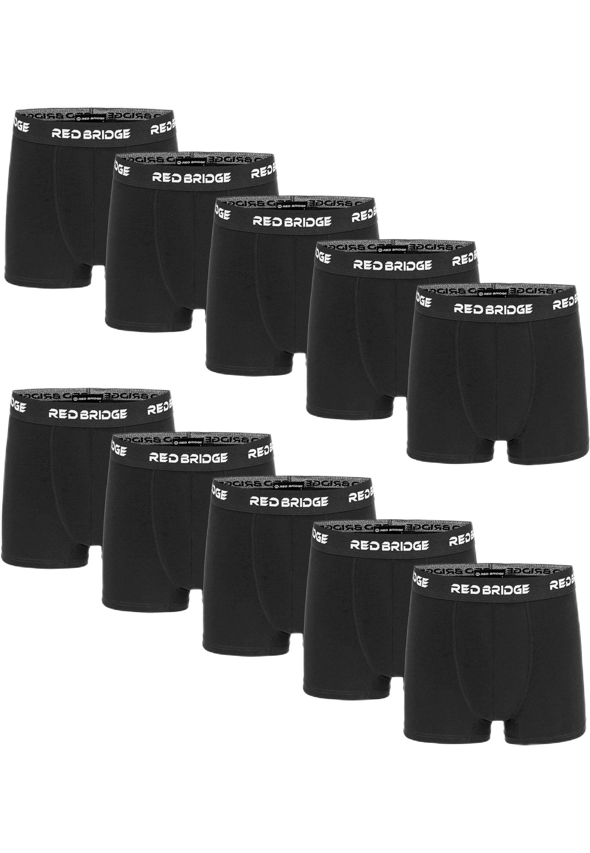 RedBridge Boxershorts Bangor (10-St) mit trendigem Logobund