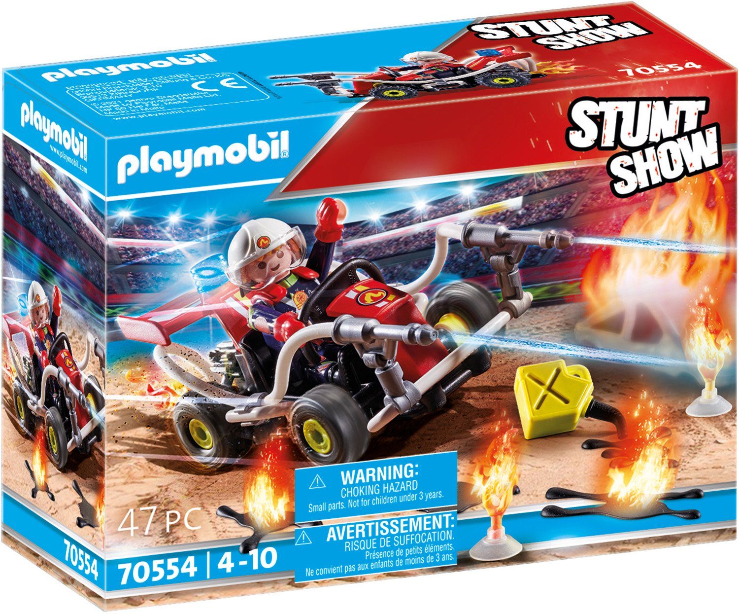 Image of PLAYMOBIL® 70554 Stuntshow Feuerwehrkart