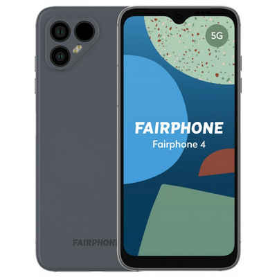 Fairphone Fairphone 4 128 GB / 6 GB - Smartphone - grau Smartphone (6,3 Zoll, 128 GB Speicherplatz)