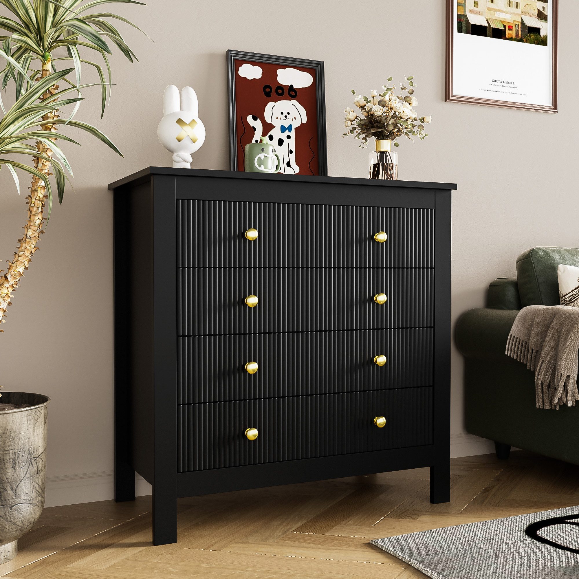 REDOM Sideboard Sideboard mit 5 Schubladen günstig online kaufen
