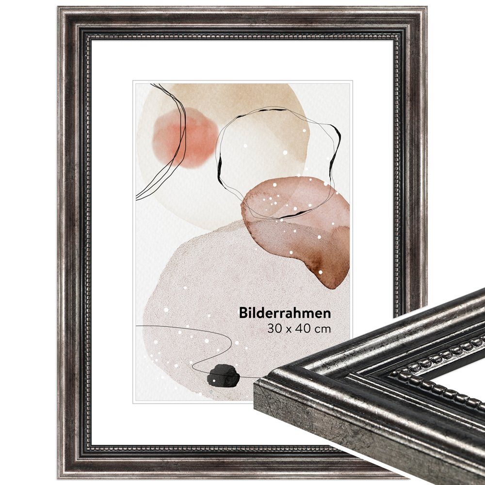 WANDStyle Bilderrahmen H450, Metall-Optik, aus Massivholz günstig online kaufen