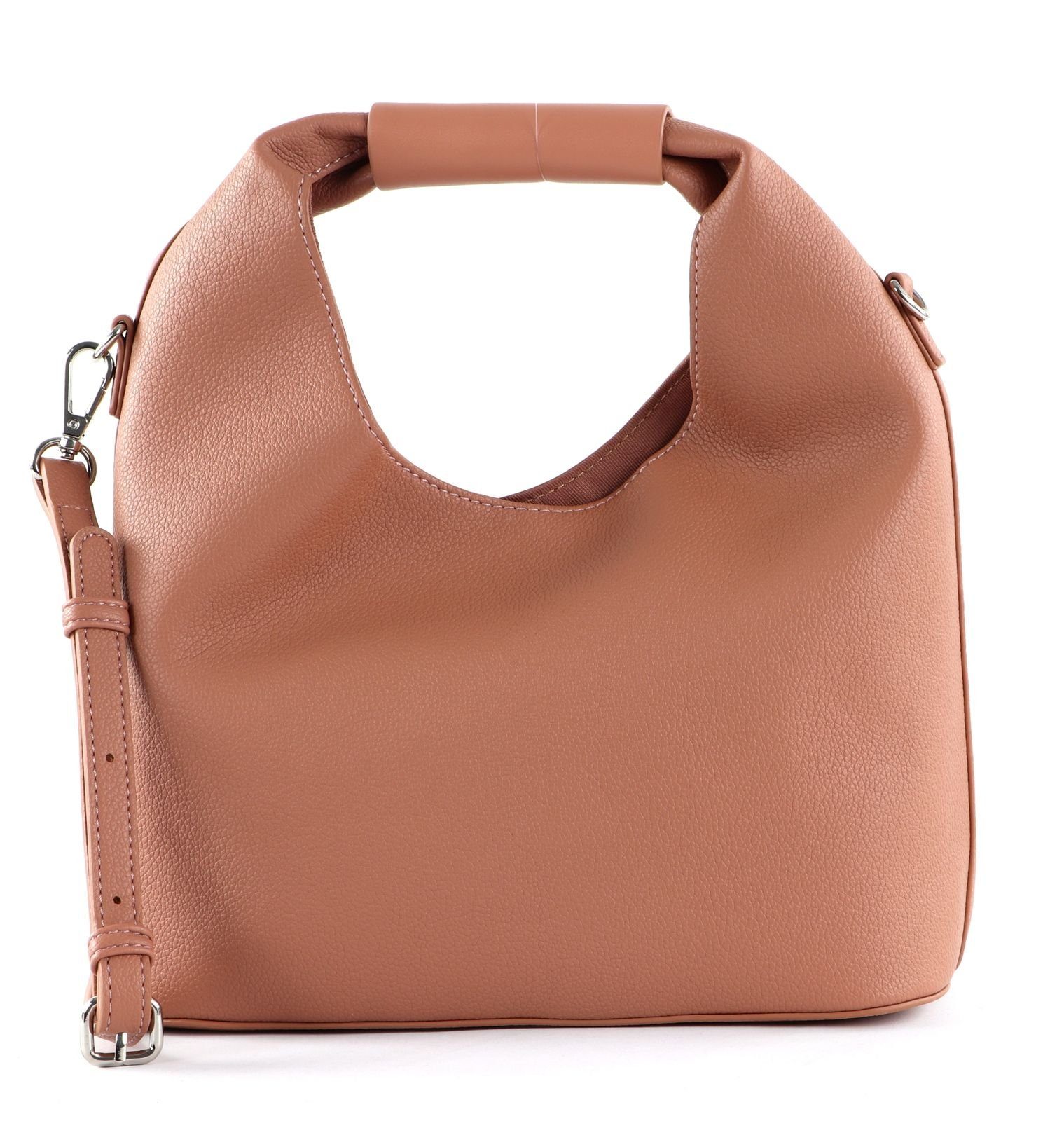 Seidenfelt Manufaktur Handtasche (Set, 2-tlg) Rose Tan