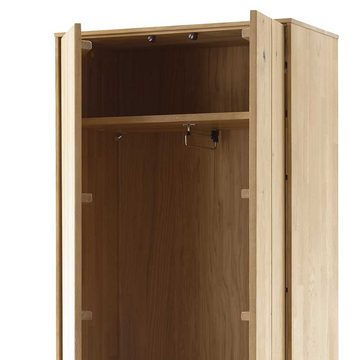 Pharao24 Garderobenschrank Sitra aus Massivholz