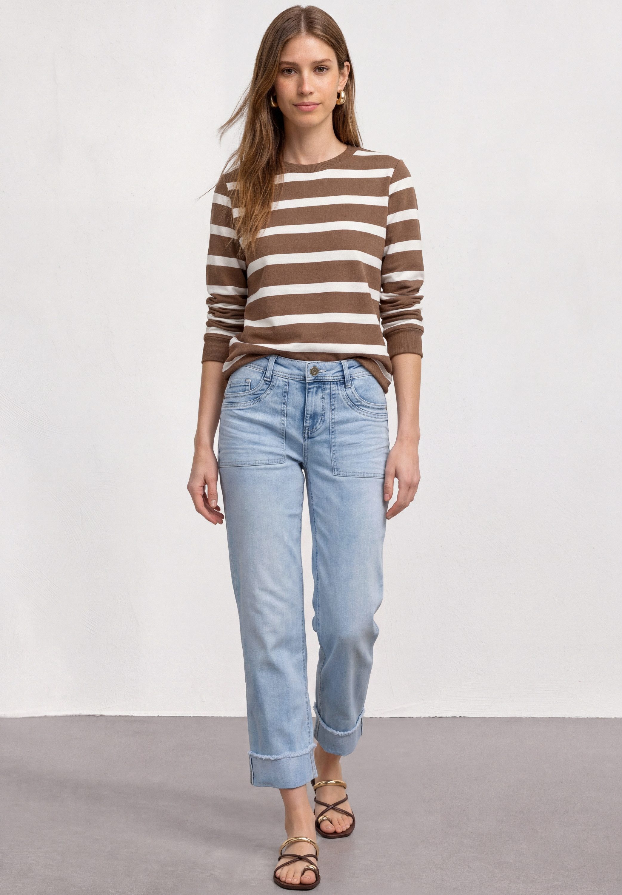 STREET ONE Comfort-fit-Jeans aus Baumwolle mit Stretchanteil – Bild 4 von 5