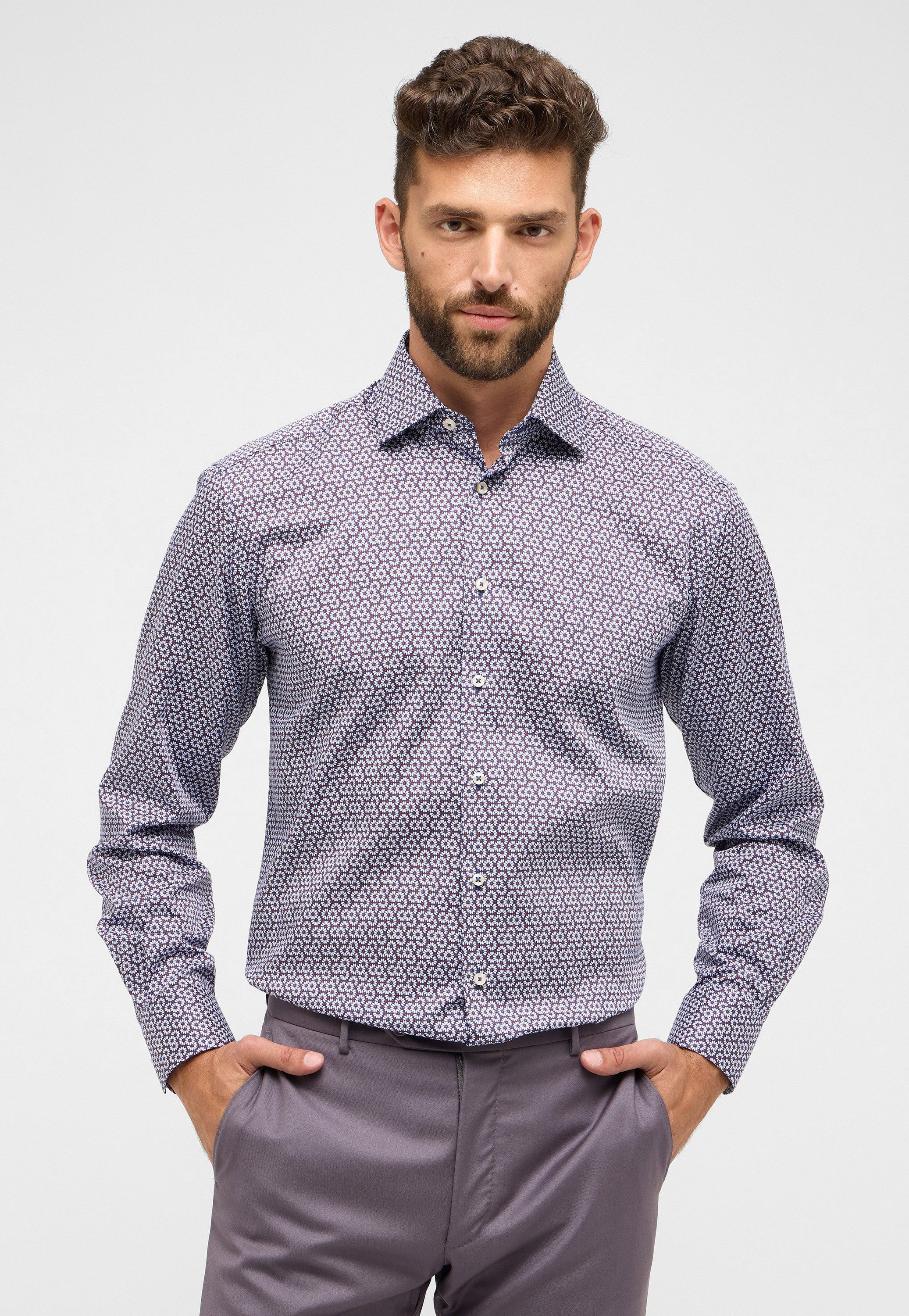 Eterna Langarmhemd COMFORT FIT