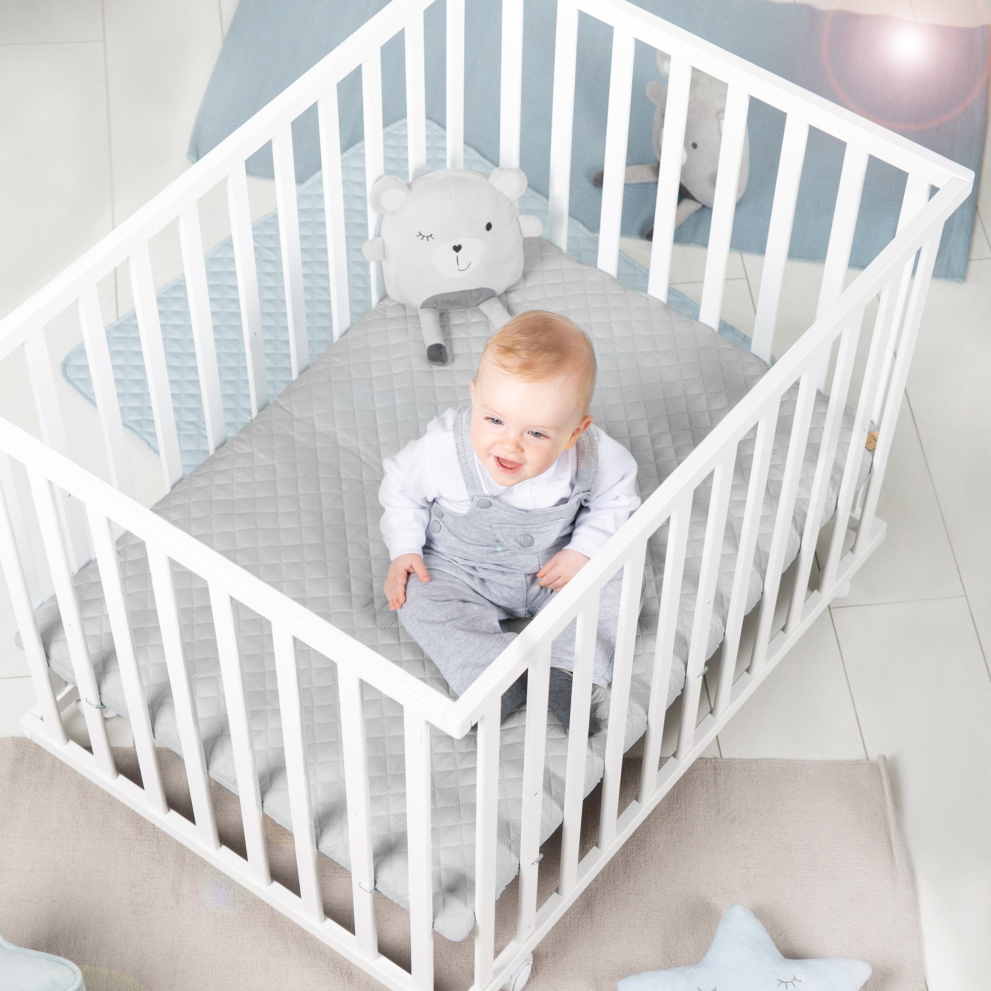 roba® Laufgitter roba Style, 4-eckig, Laufstall, günstig online kaufen