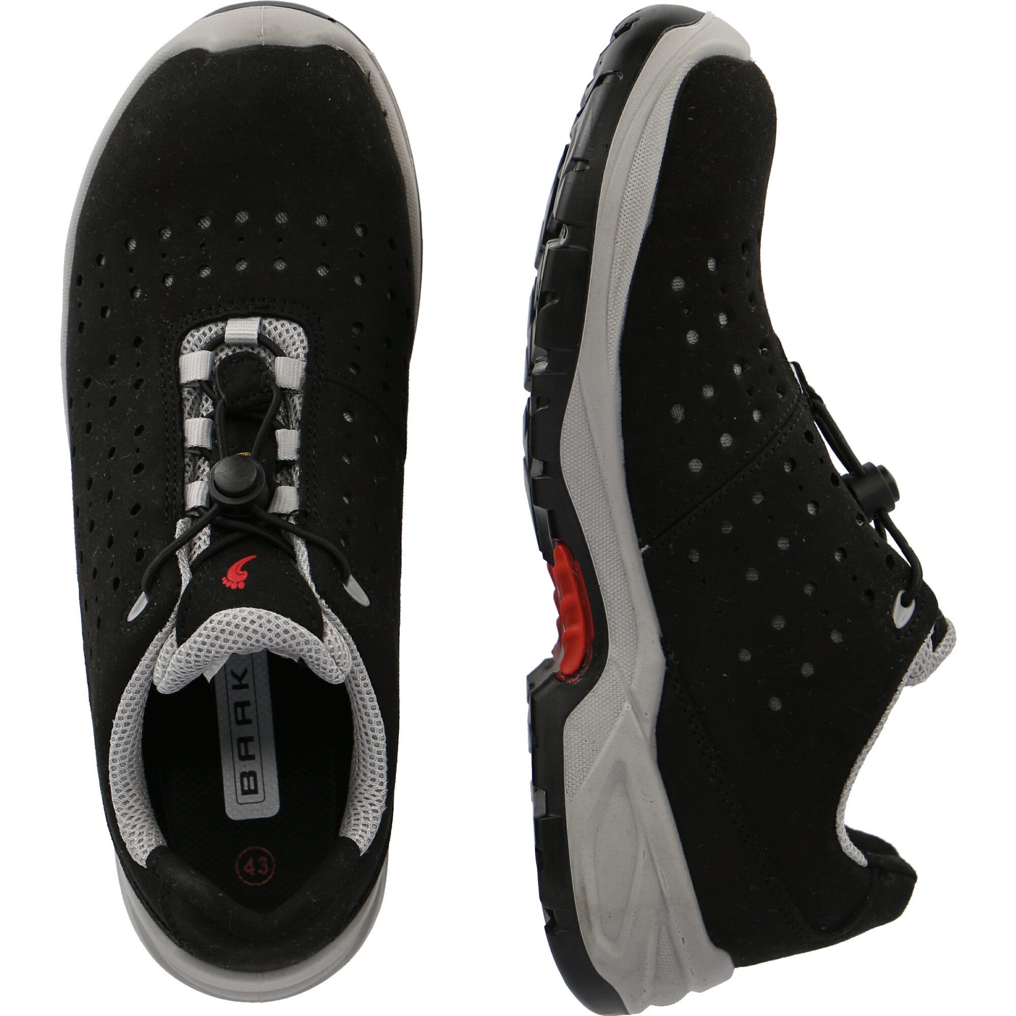 Baak Sicherheitshalbschuhe S1P "HENK" INDUSTRIAL Extraweit Sicherheitsschuh