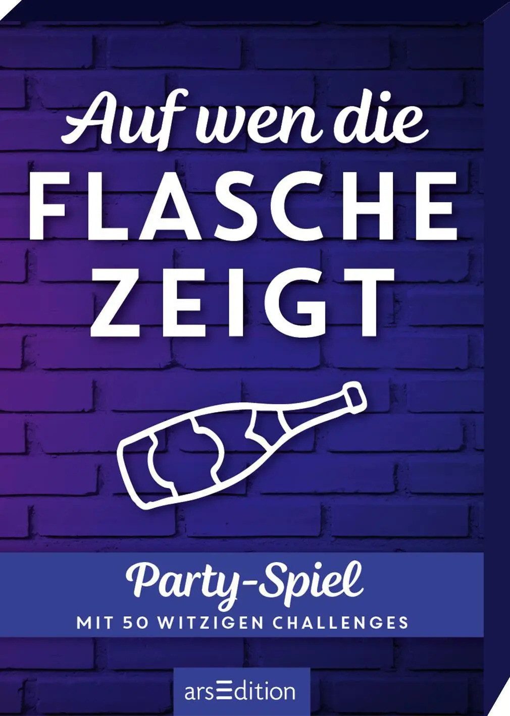 Ars Edition Spiel Auf wen die Flasche zeigt