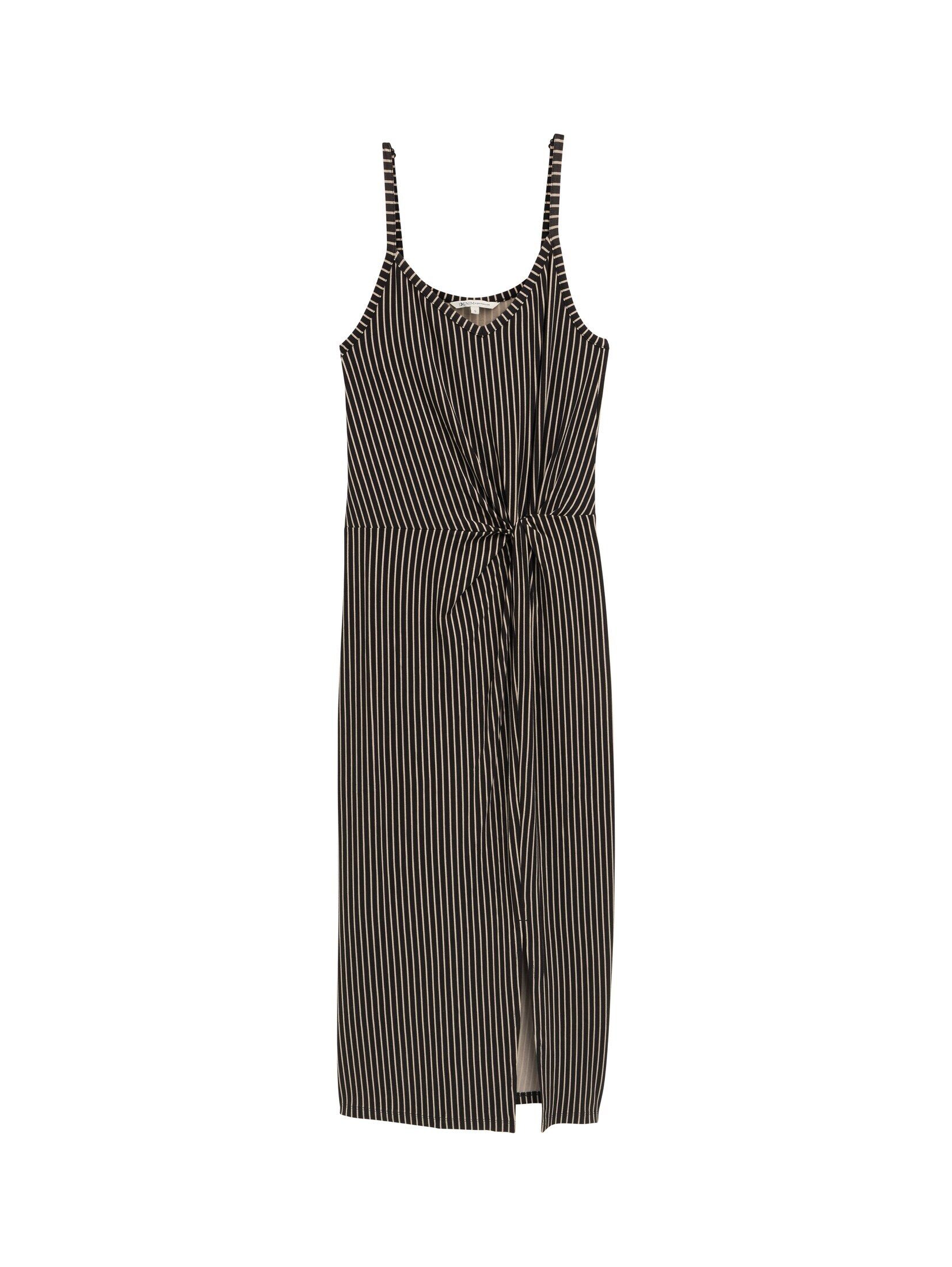 TOM TAILOR Denim Sommerkleid Midi-Trägerkleid mit günstig online kaufen