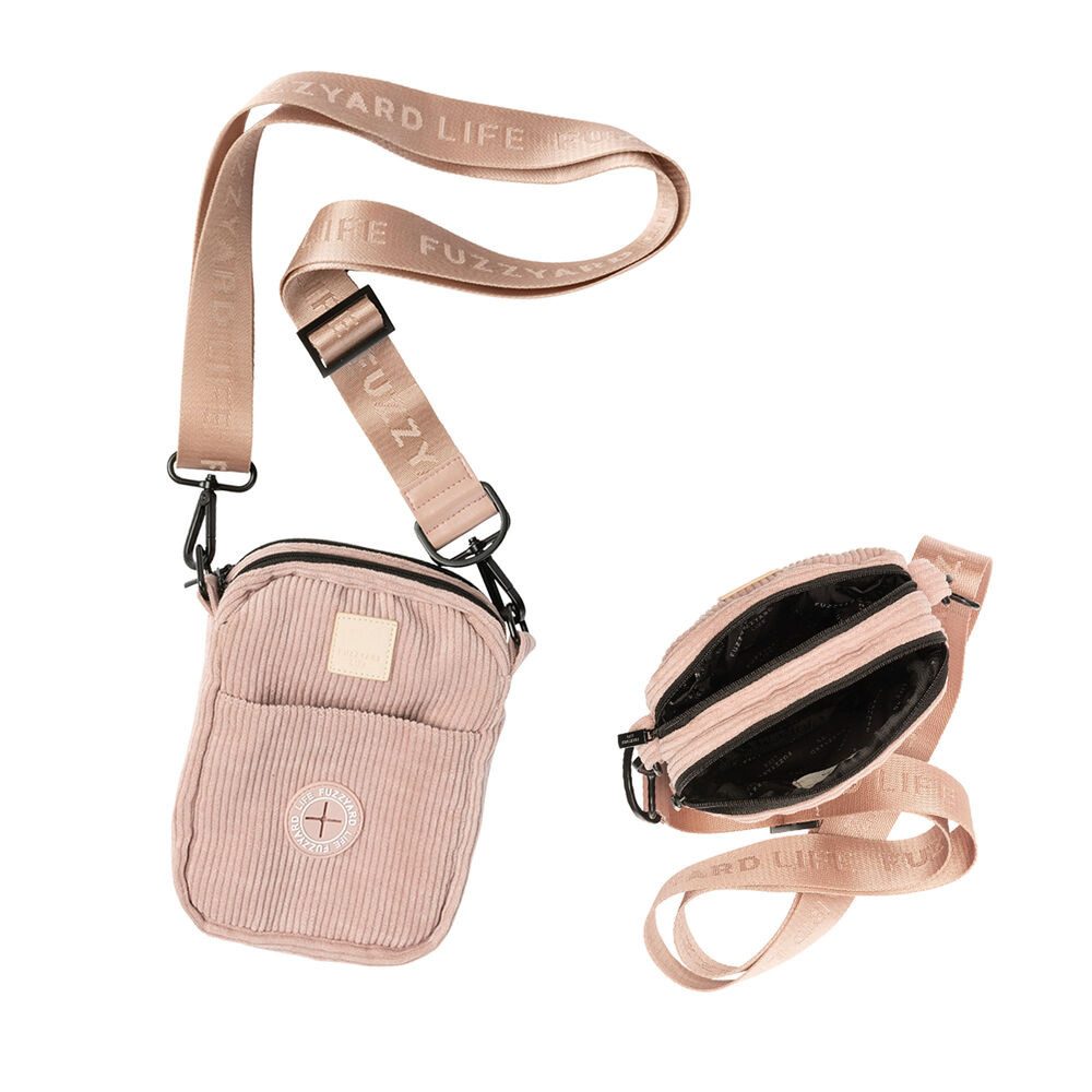 FuzzYard LIFE Leckerlibeutel FuzzYard LIFE - Cross Body Bag Cord - Gassitasche (1-tlg), Herausnehmbarer Leckerlibeutel