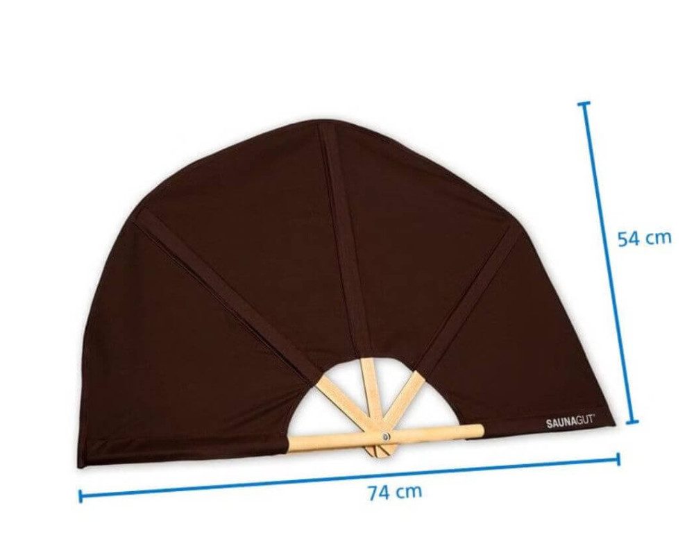 Saunagut Sauna-Aufgussset SAUNAGUT® Aufgussfächer Esche KLEIN