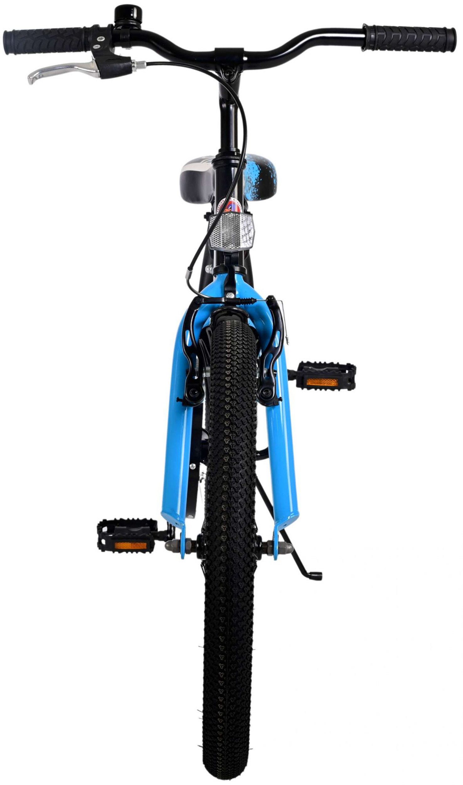 TPFSports Kinderfahrrad Volare Sportivo 20 Zoll Rücktritt und Handbremse, 1 Gang, (Jungsfahrrad - Jungen Kinderrad - ohne Schaltung - Sicherheitsgriffe), Kinderfahrrad 20 Zoll - Jugend Fahrrad - Kinder Jugend Fahrrad - Blau