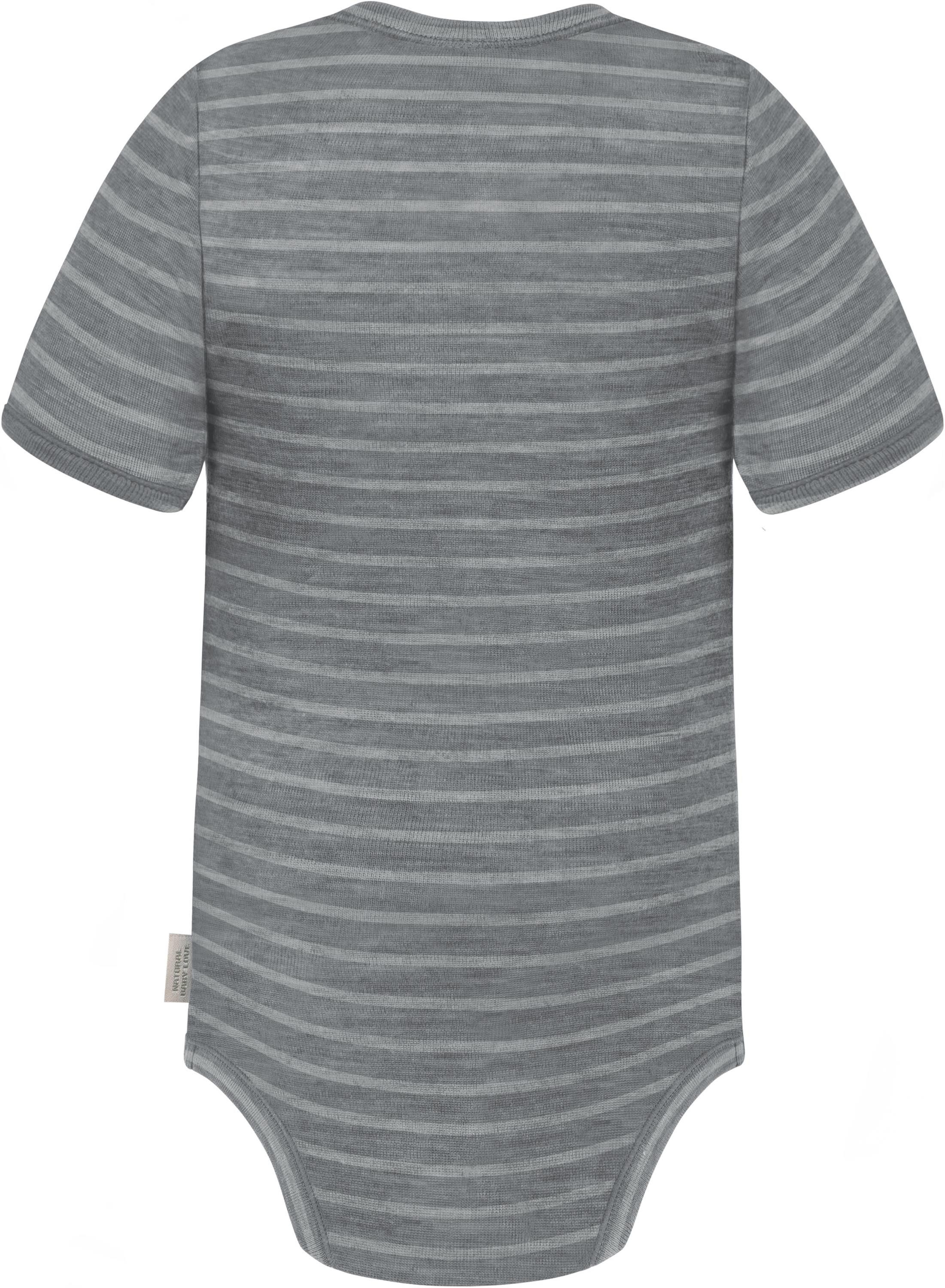 normani Kurzarmbody Baby Merino Body Kurzarm Tauranga 100 % Merino Short Sleeve Strampler- OEKO-Tex Standard 100