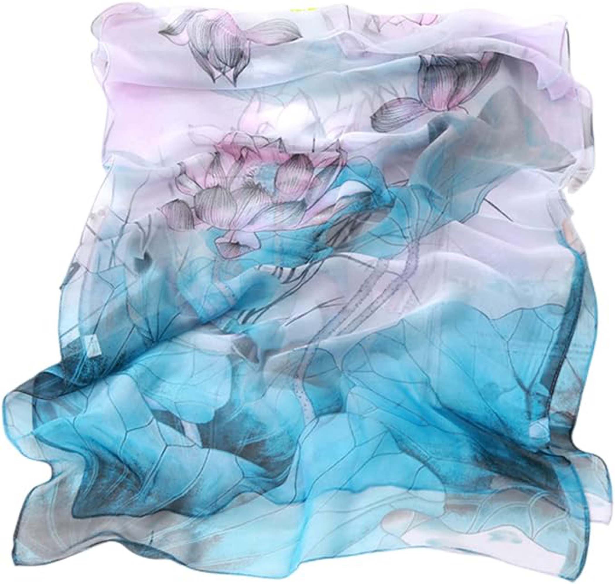 Bextsrack Modeschal für Damen,leicht,bedruckt,Blumenmuster,Schal,modische Schals