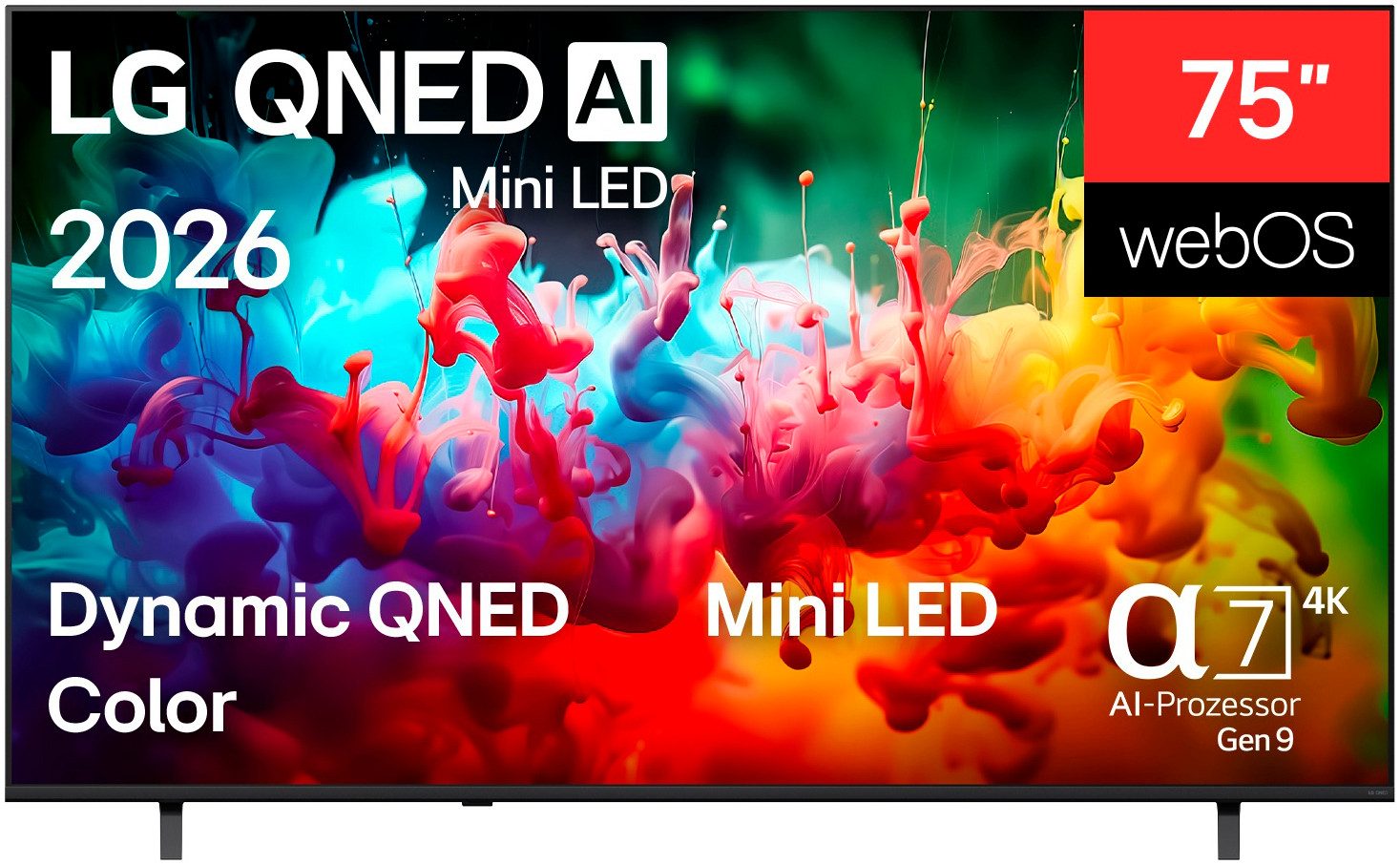 LG 75QNED70B6A QNED-Fernseher (189 cm/75 Zoll, 4K Ultra HD, Smart-TV)