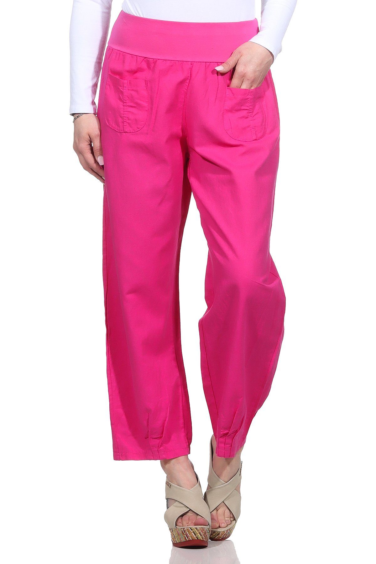 OriginalYou Leinenhose Sommerliche Leinen Pumphose luftig günstig online kaufen