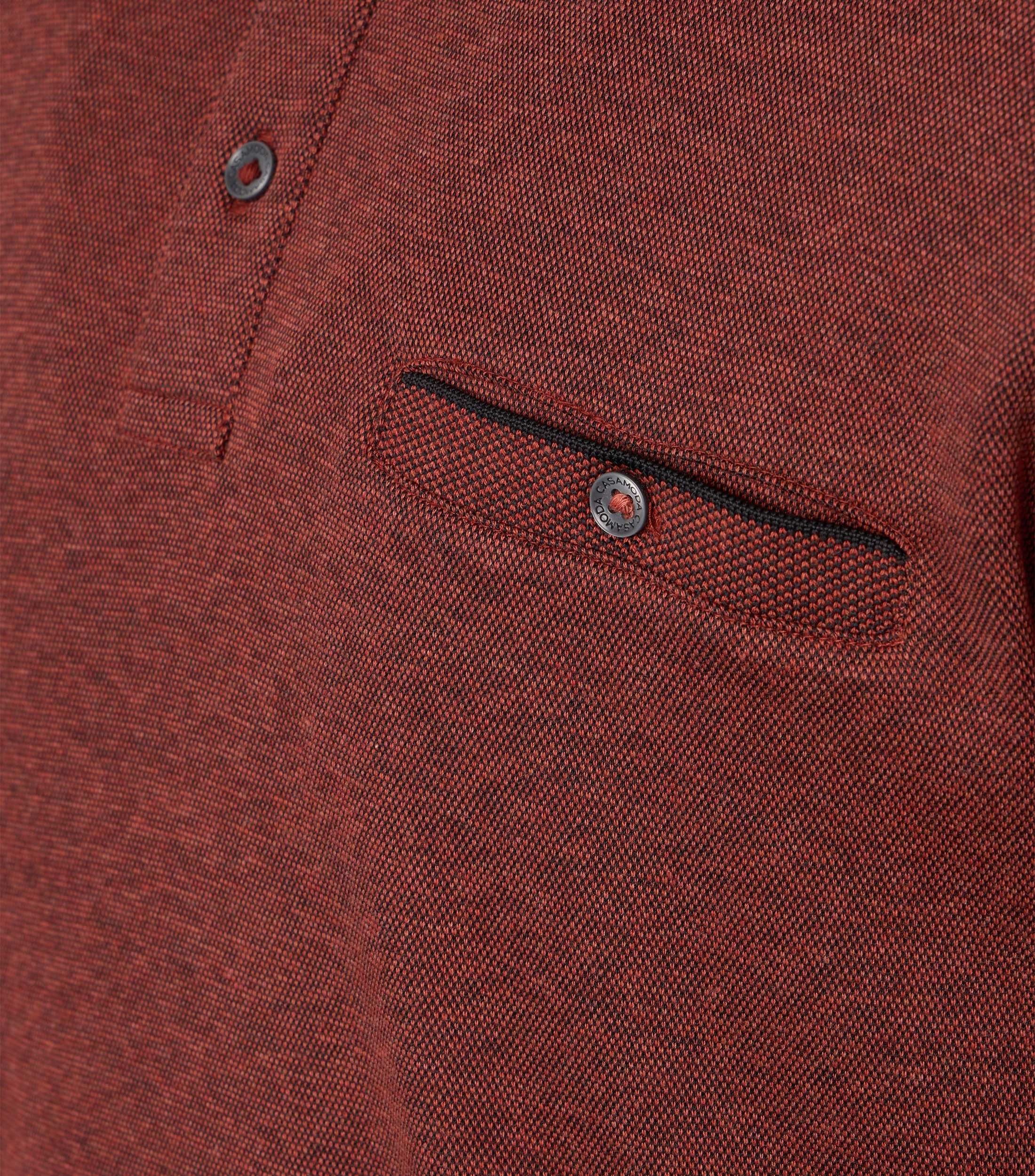 CASAMODA Langarm-Poloshirt Polo Langarm SNOS günstig online kaufen