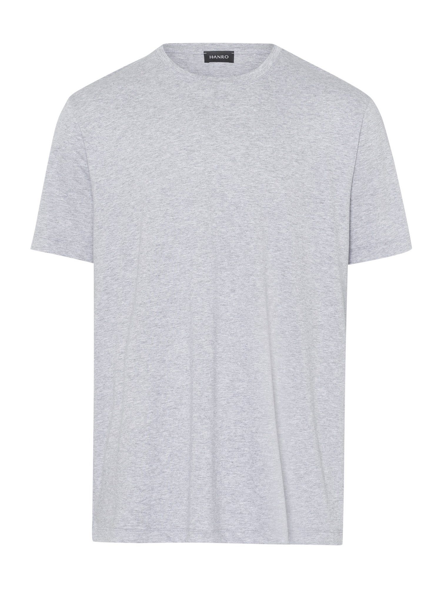 Hanro T-Shirt silver & Day Night melange