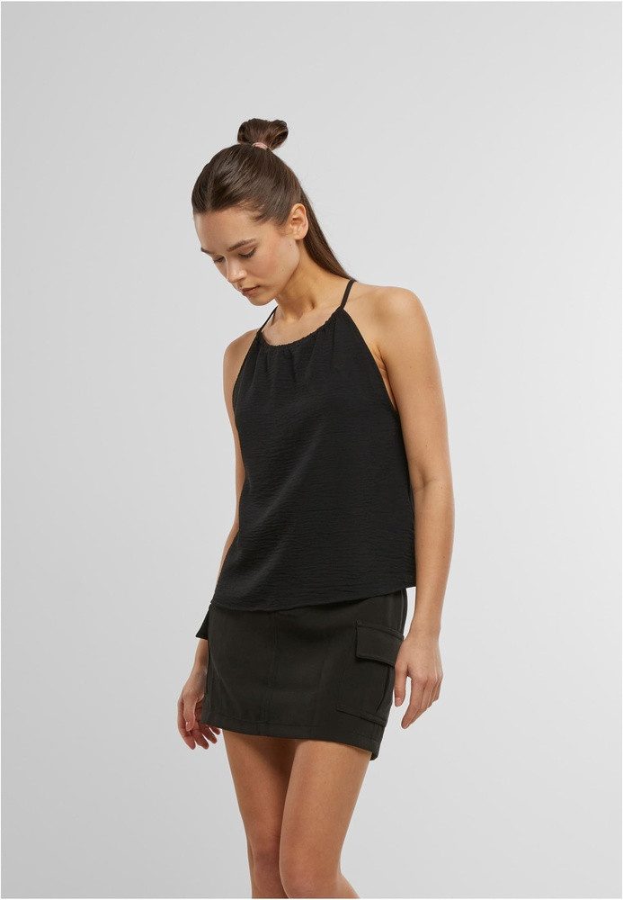 URBAN CLASSICS Shirttop Ladies Structured Top