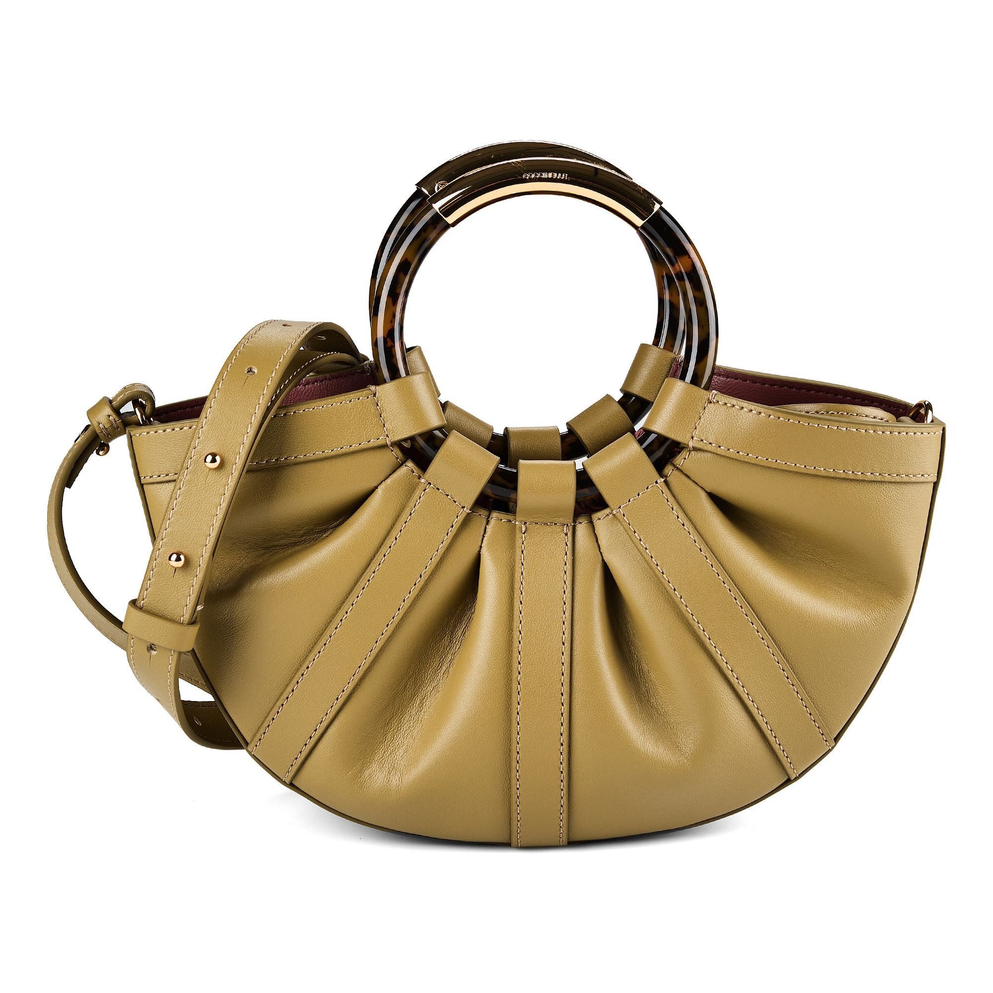 COCCINELLE Henkeltasche Shell, Leder
