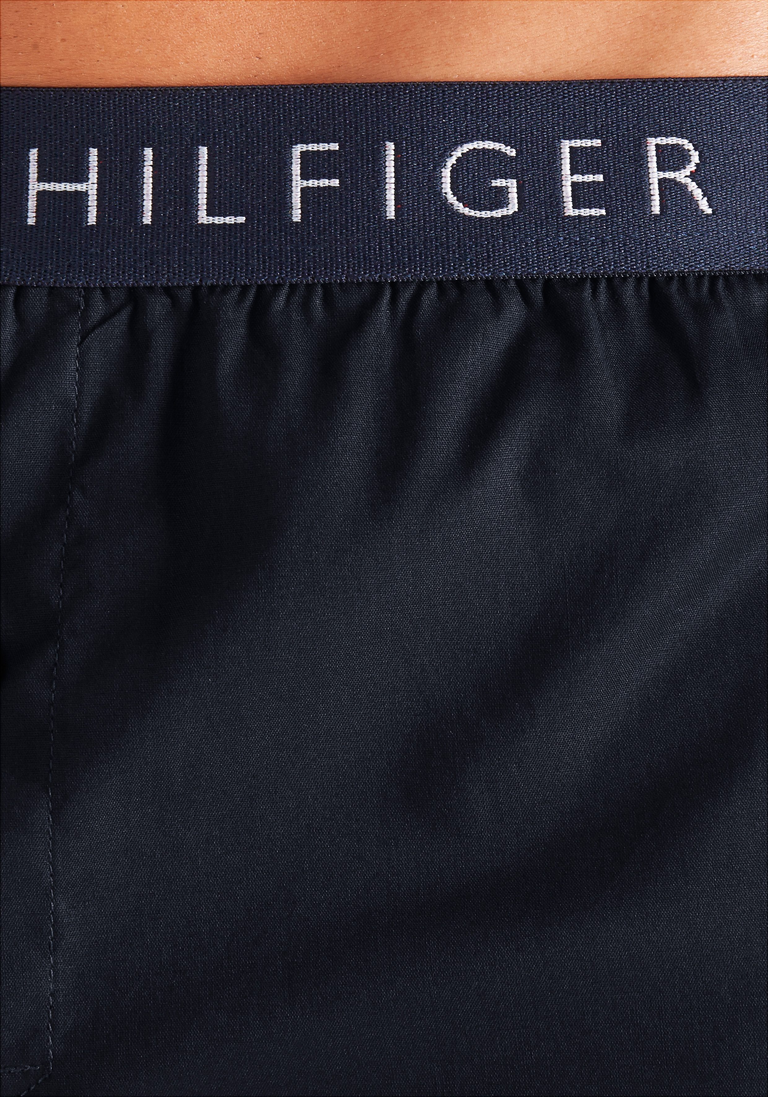 Logo mit Underwear am (1-St) Webboxer Hilfiger Bund Tommy