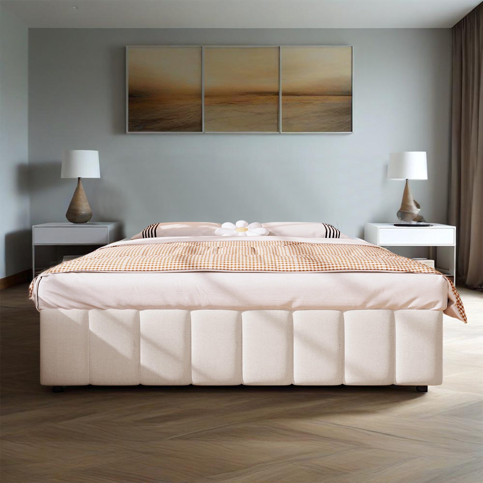 MODFU Polsterbett Stauraumbett (140x200 cm mit günstig online kaufen