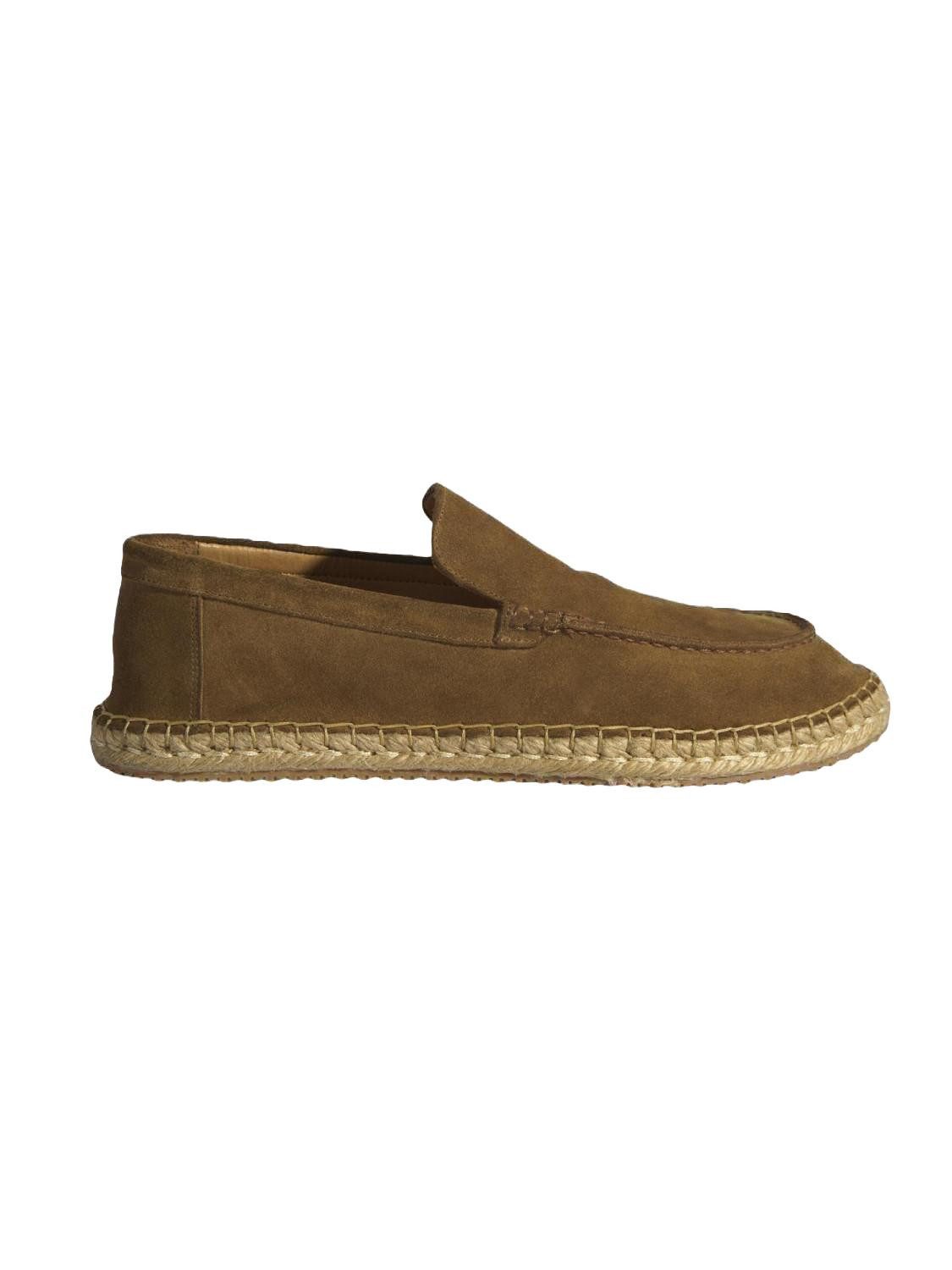 Desa Herren-Slipper – Obermaterial aus Wildleder, Lederfutter, ohne Versch Loafer