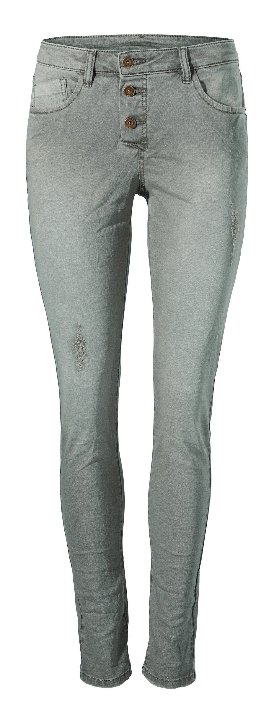 heine Jerseyhose Boyfriend Hose Innenbeinlänge ca. 74 cm