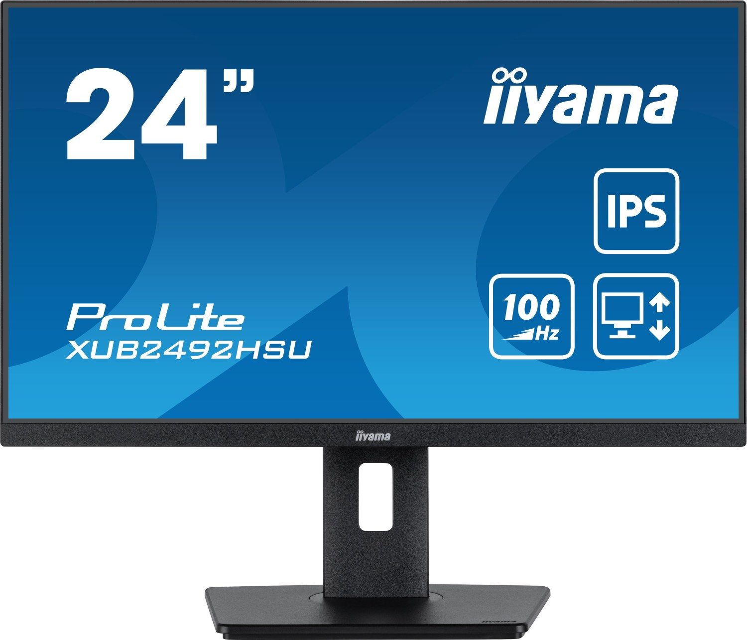 Iiyama iiyama ProLite XUB2492HSU 24" 16:9 Full HD IPS Display schwarz LED-Monitor