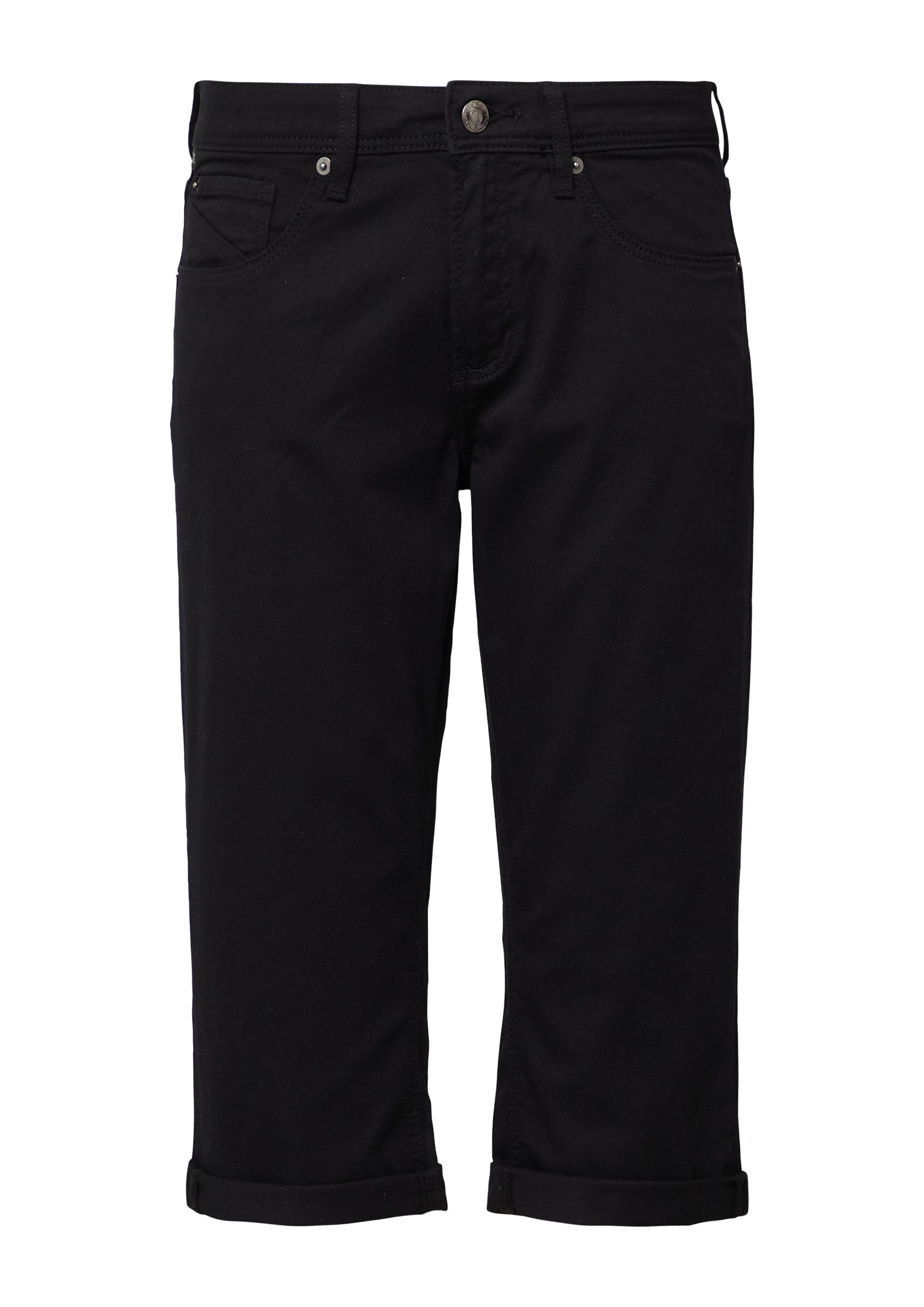 QS Shorts Jeans-Hose CATIE Jeans Catie /Slim Fit / Mid Rise / Capri Length günstig online kaufen