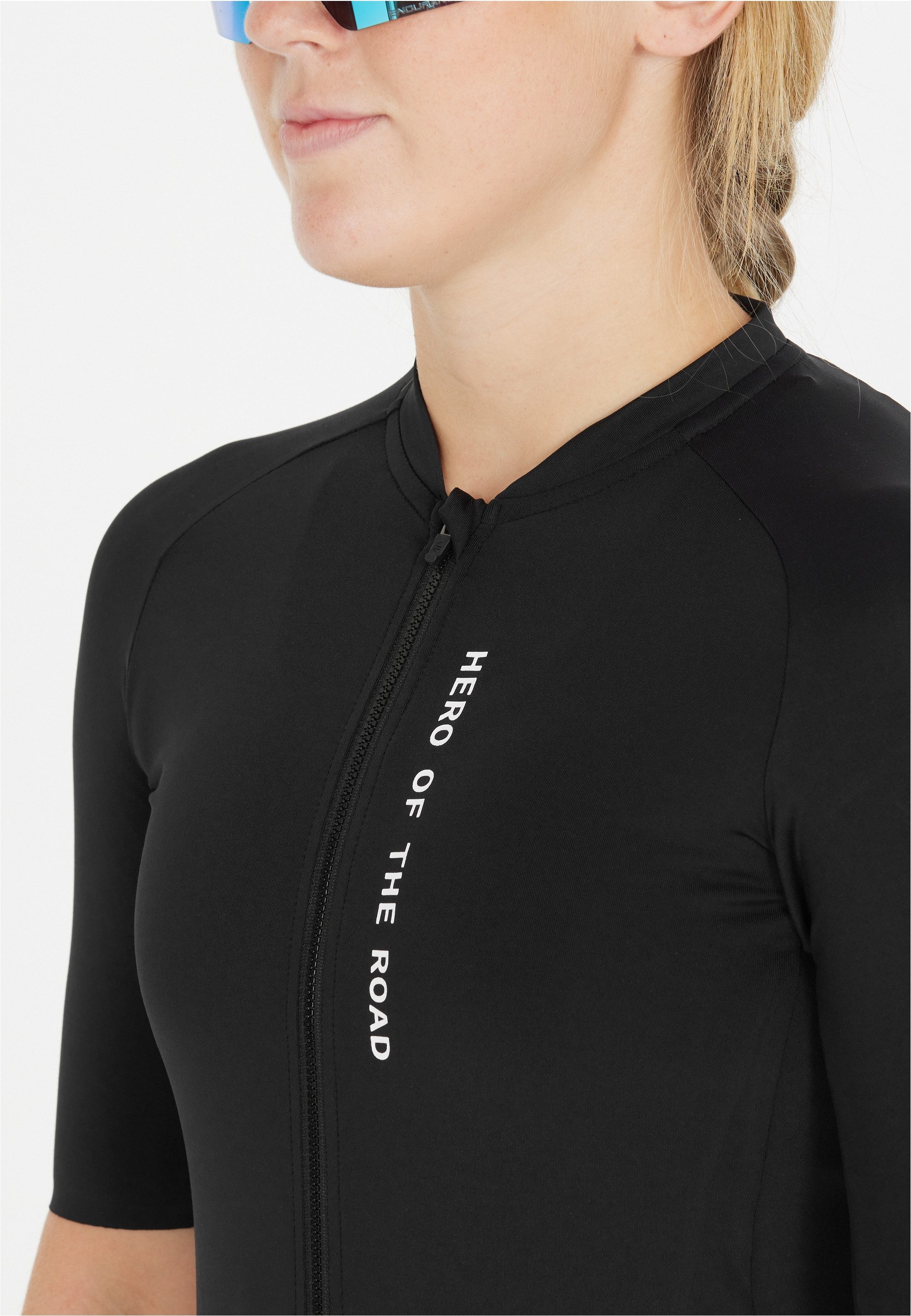 ENDURANCE Funktionsshirt Paxton im kurzärmligen Design mit Vollreißverschluss
