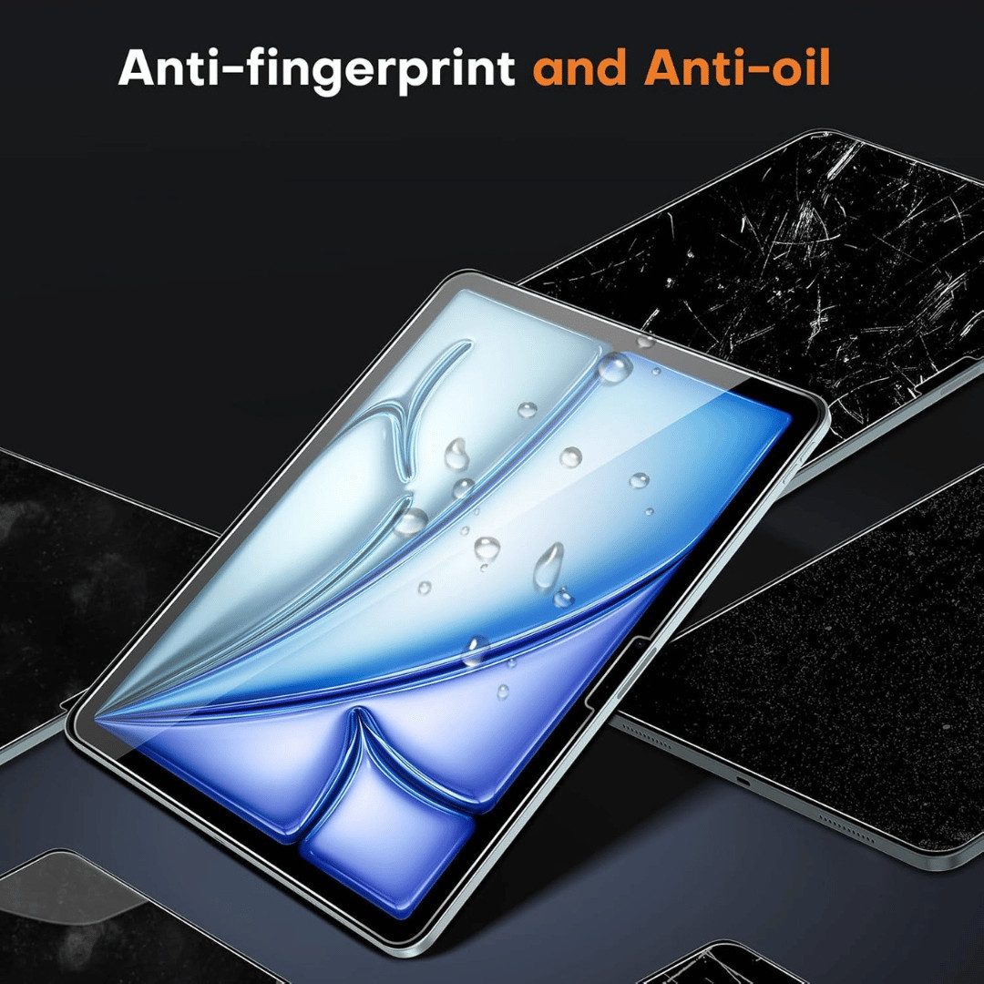 SmartUP Displayschutzglas 2X Schutzglas für iPad Air 11 Zoll M3 2025/M2 2024 Panzerfolie Display für iPad Air 11" M3 (2025), iPad Air 11" M2 (2024), iPad Air 5  – Bild 5 von 5