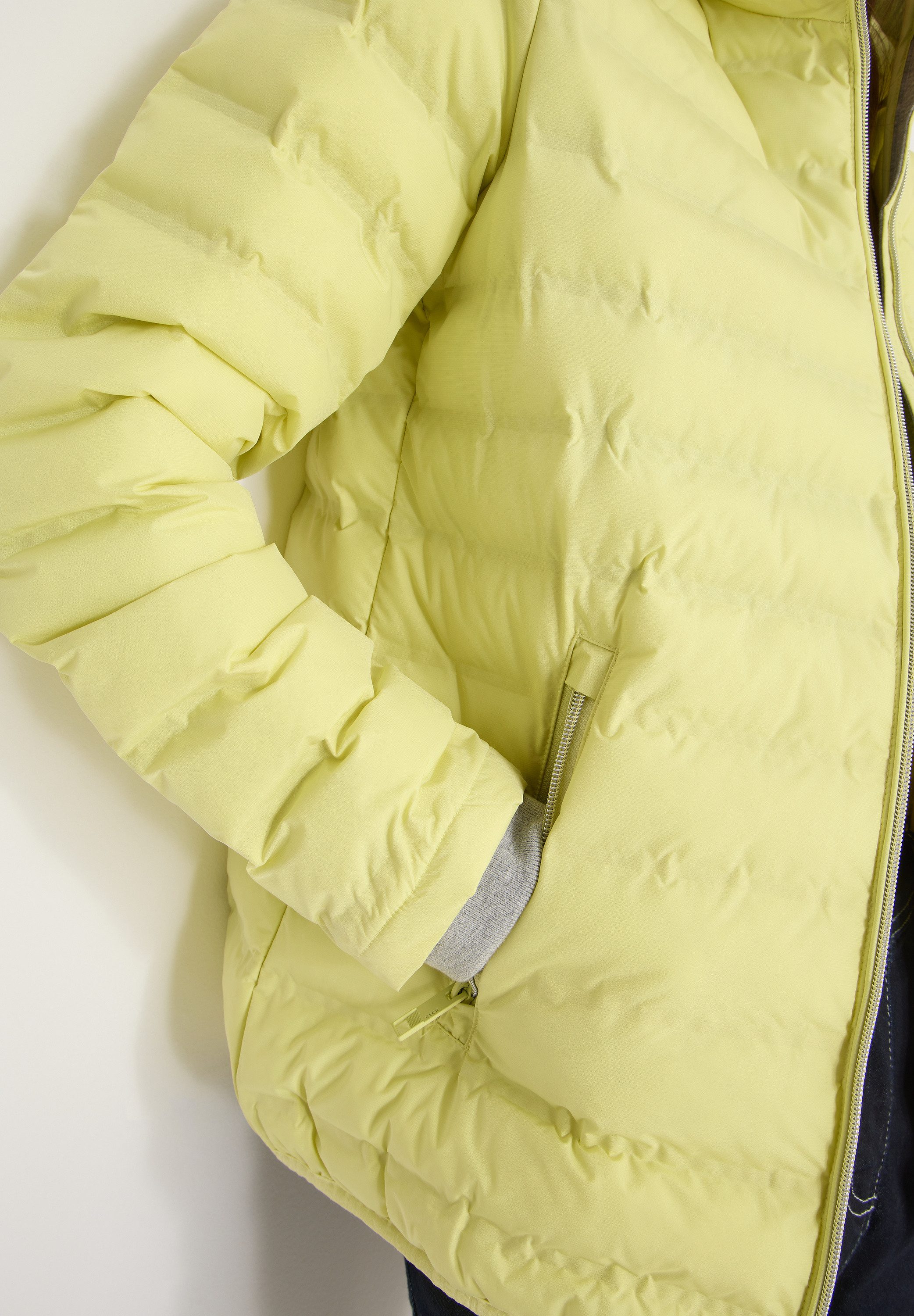 CECIL Steppjacke in Welded-Optik