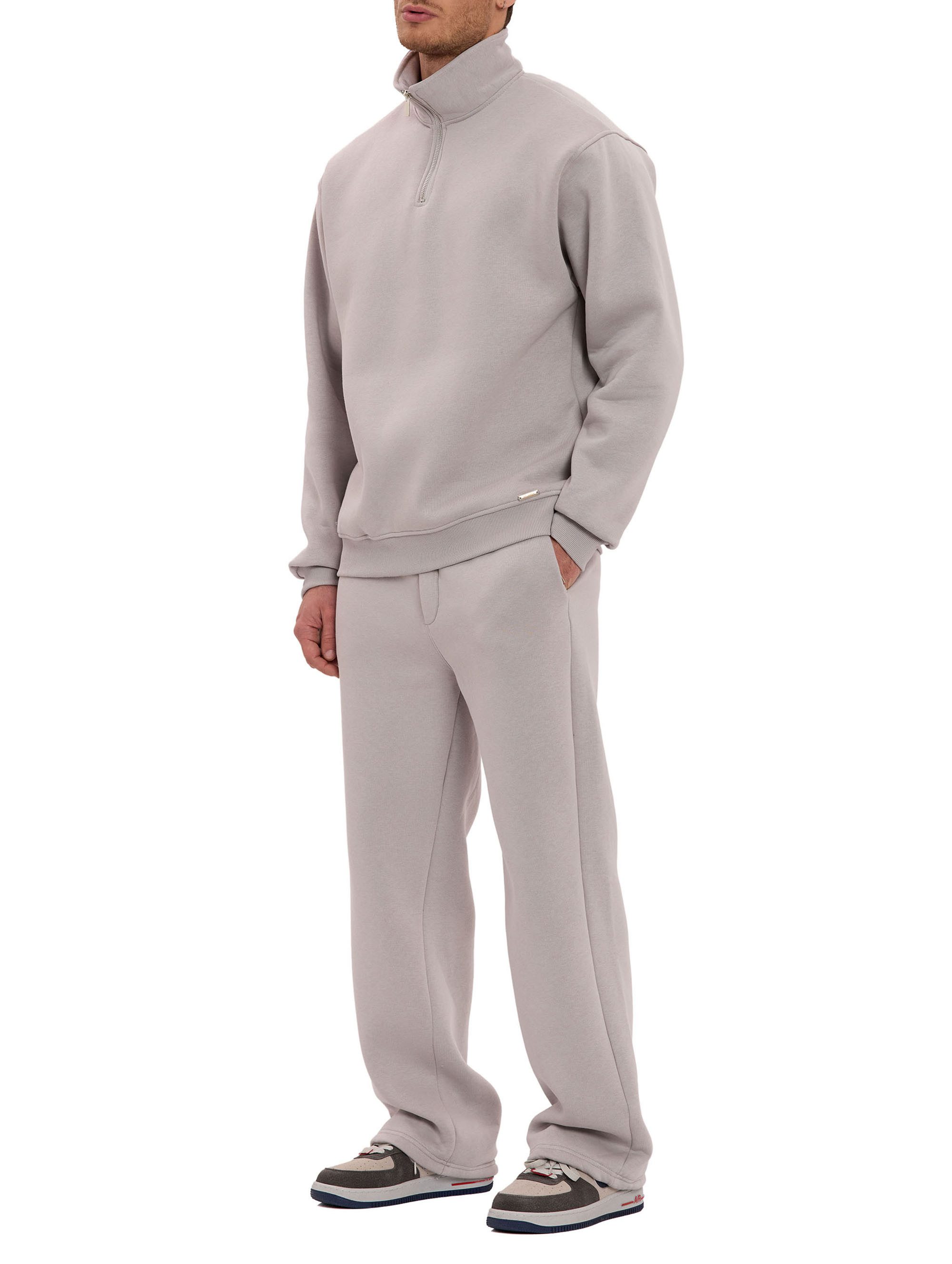 RedBridge Jogginganzug mit Stehkragen und Half Zip Pflegeleichte Loungewear (Set, 2-tlg)