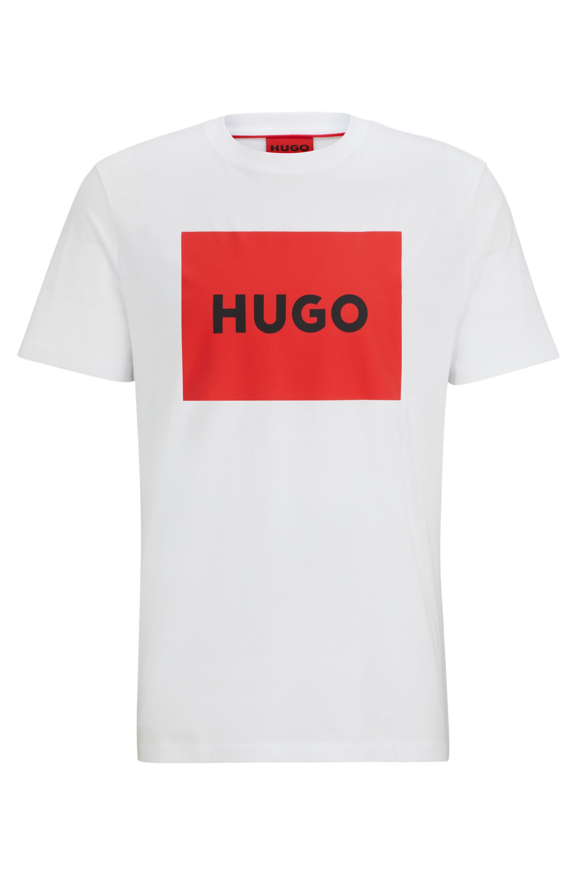 HUGO T-Shirt Dulive Rundhalsausschnitt, Regular Fit, Basic Must Have, HUGO günstig online kaufen