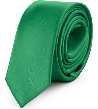 Ladeheid Krawatte Herren Schmale Krawatte SP-5 (150cm x 5cm) (Set, 1-St)