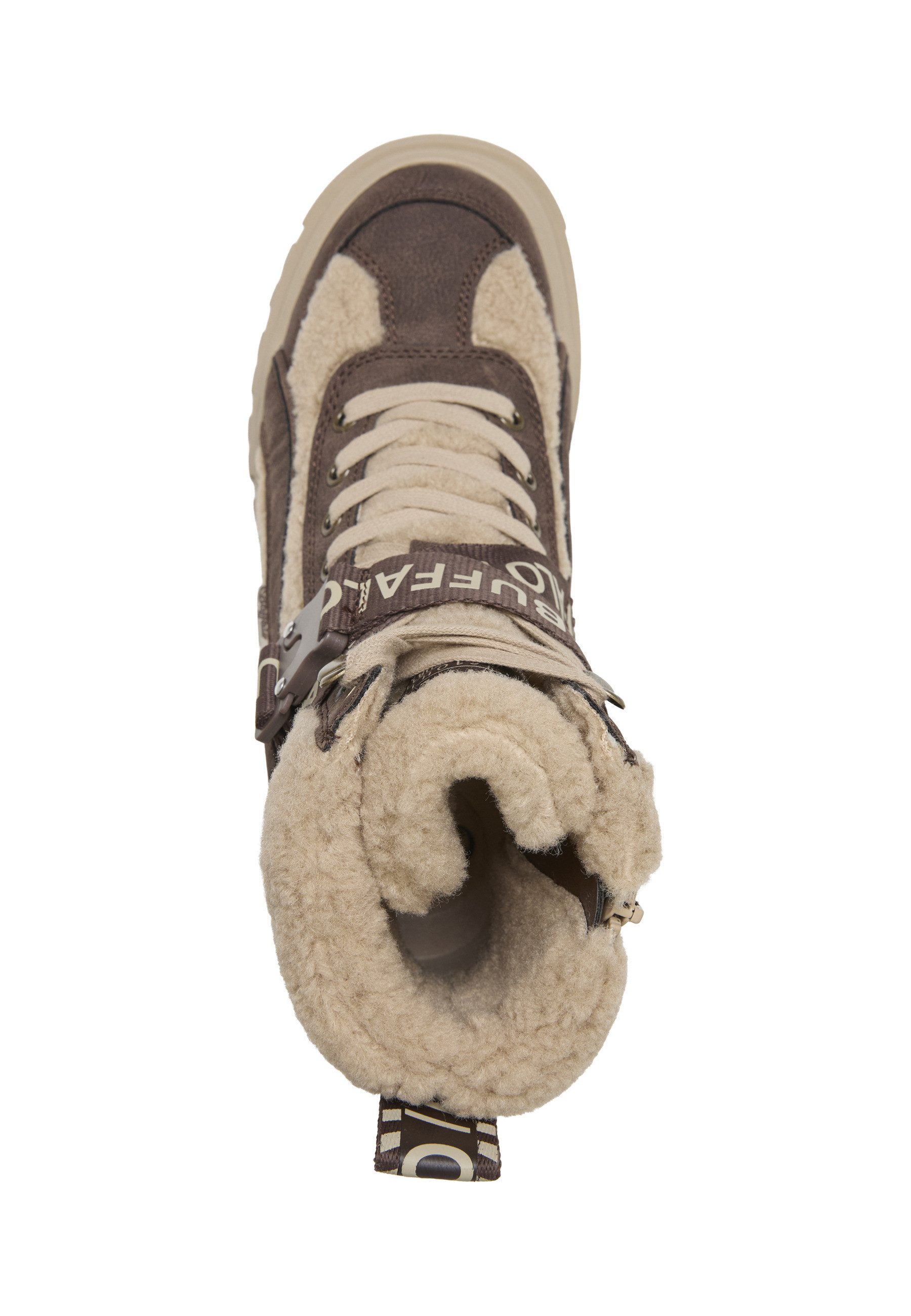 Buffalo Buffalo Aspha Com1 Warm Vegan Nappa/Fake Fur Stiefel
