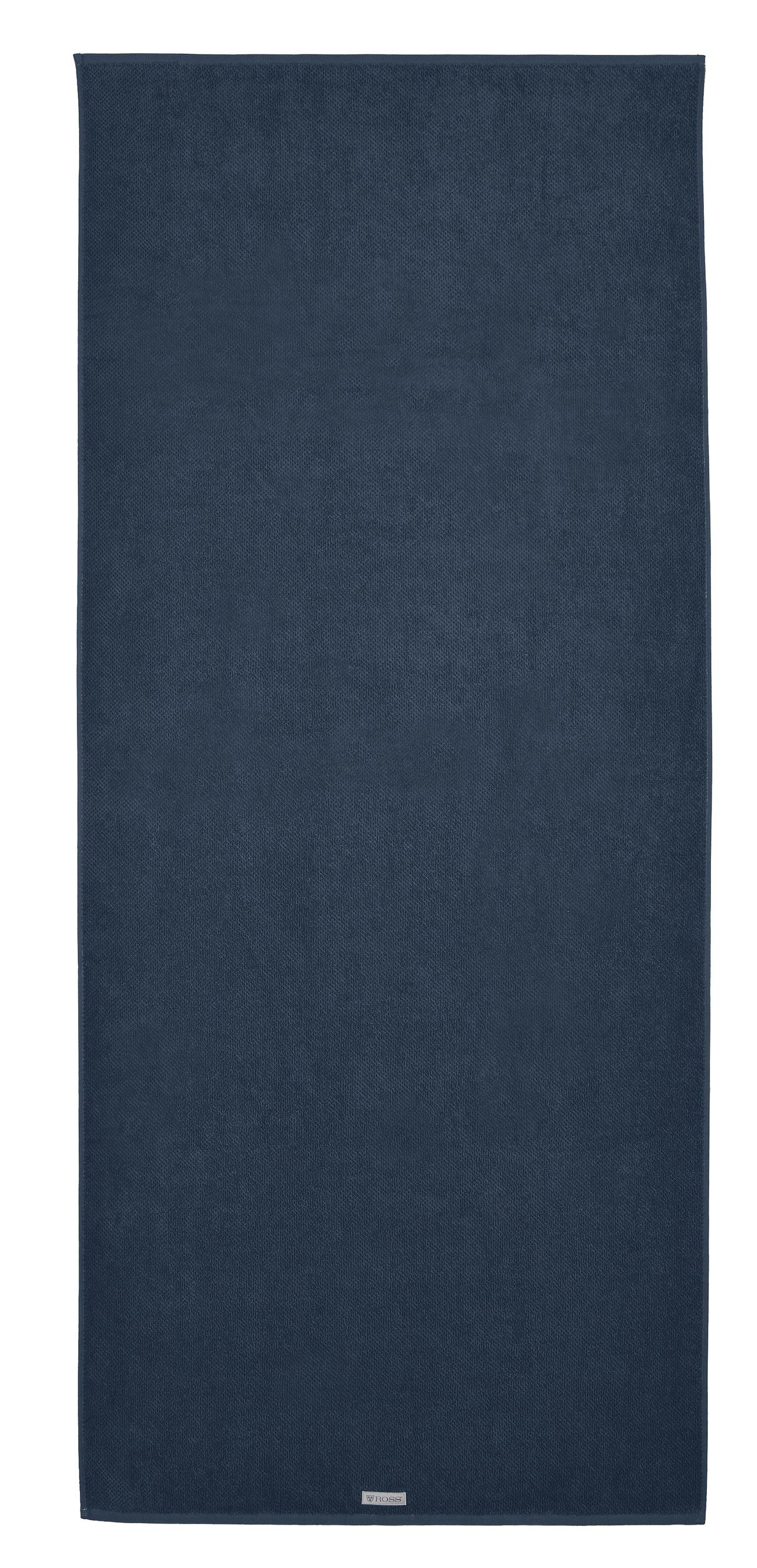 ROSS ROSS Handtuch Handtuch GOTS Serie (1-St), SELECTION Frottee Duschtuch 4007-25, Verifiziert, Nachtblau, Gästetuch Waschhandschuh rechteckig