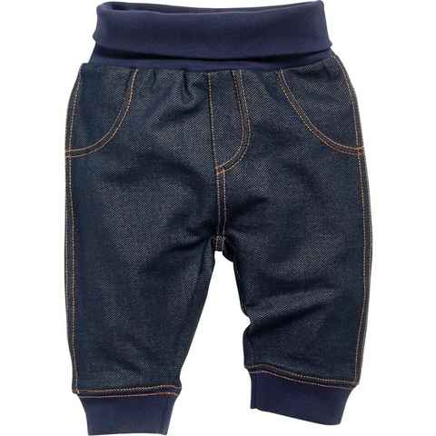 Schnizler Schlupfhose Baby Sweat-Hose Jeans-Optik