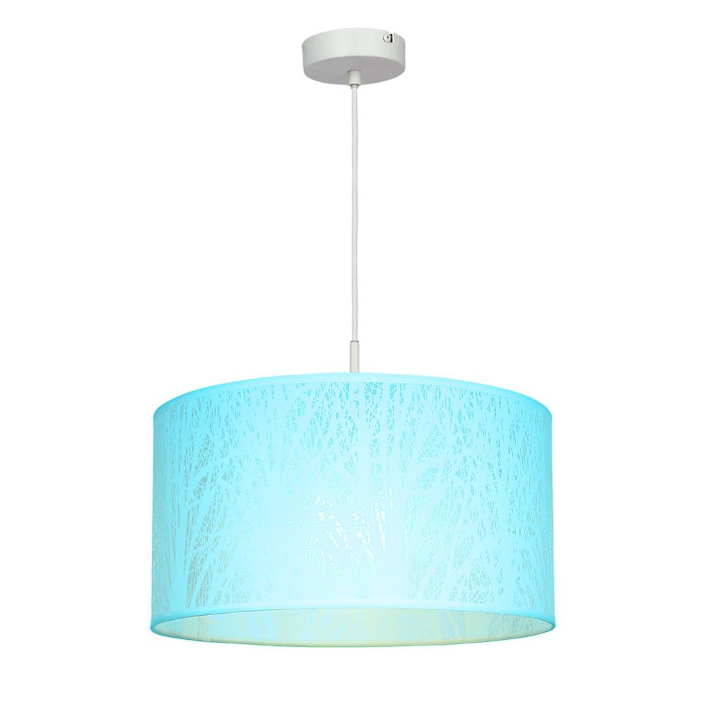 GLOBO LIGHTING Smarte LED-Leuchte, Leuchtmittel inklusive, Kaltweiß, Warmweiß, Neutralweiß, Tageslichtweiß, Farbwechsel, Design Hänge Leuchte weiß Baum Dekor Wohn Zimmer Beleuchtung Pendel