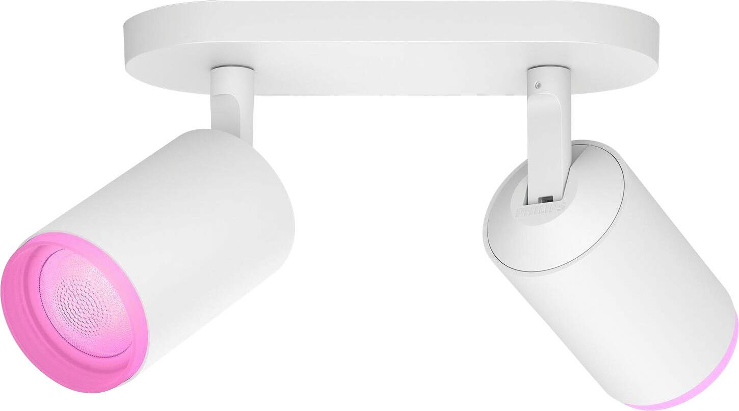 Philips Hue LED Flutlichtstrahler Fugato, Dimmfunktion, Leuchtmittel  wechselbar, Farbwechsler, Sofortige Steuerung per Bluetooth