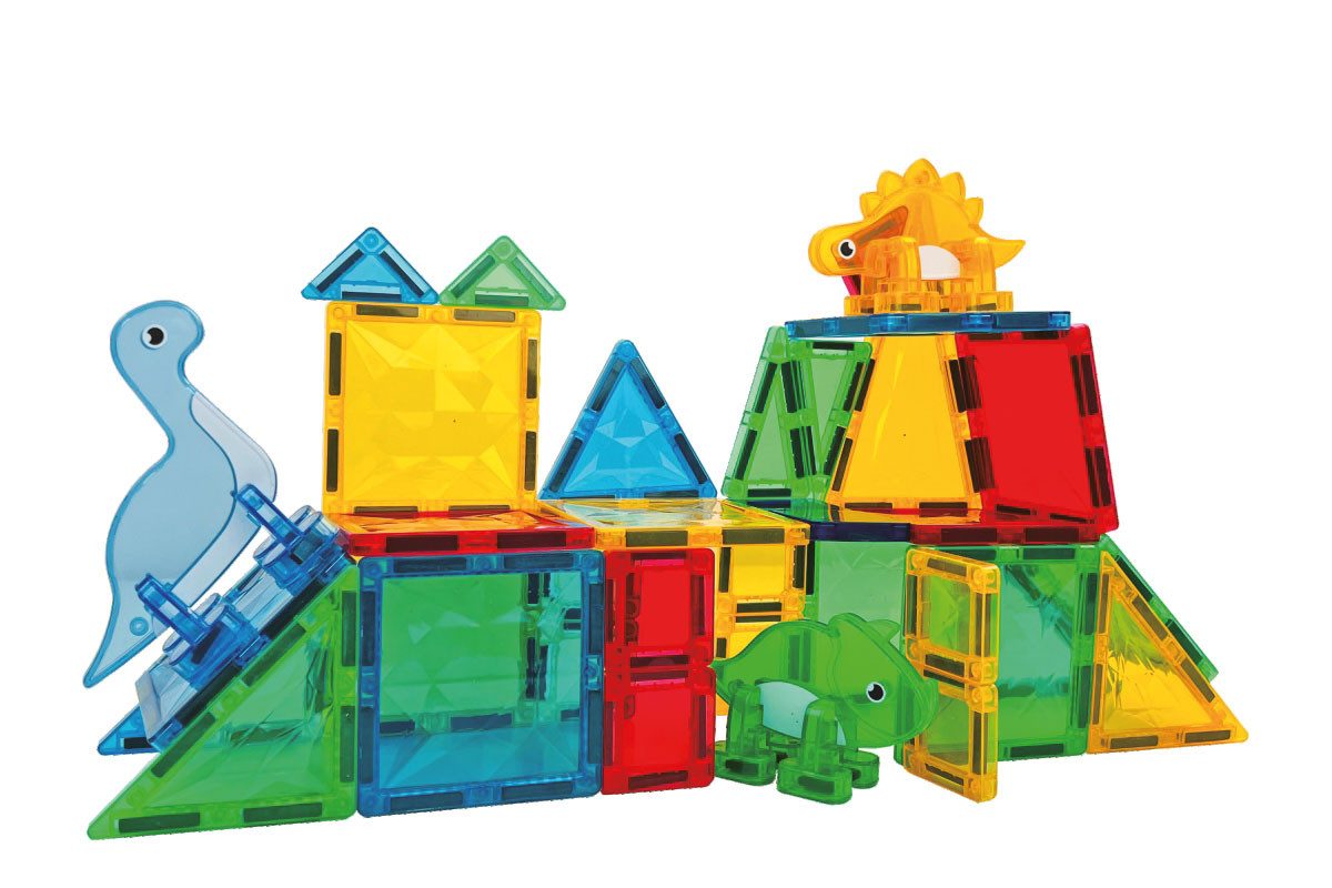 GOWI Mag Max Mini Magnetspielbausteine, (100 St., Set 100)